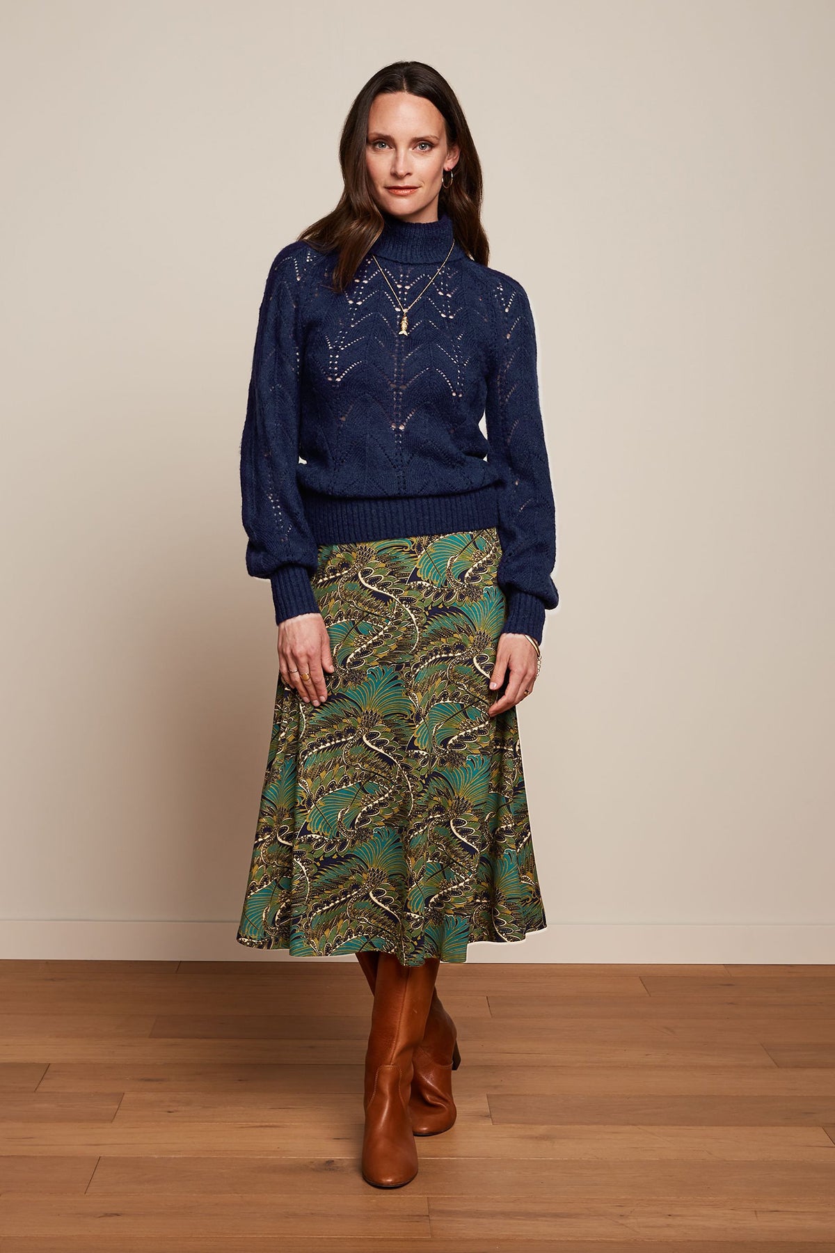 King_Louie_JUNO_VENUS_Vintage_FLORAL_PAISLEY_High_Waist_Midi_A-LINIE_SKIRT_Rock_Killer_Kirsche-3