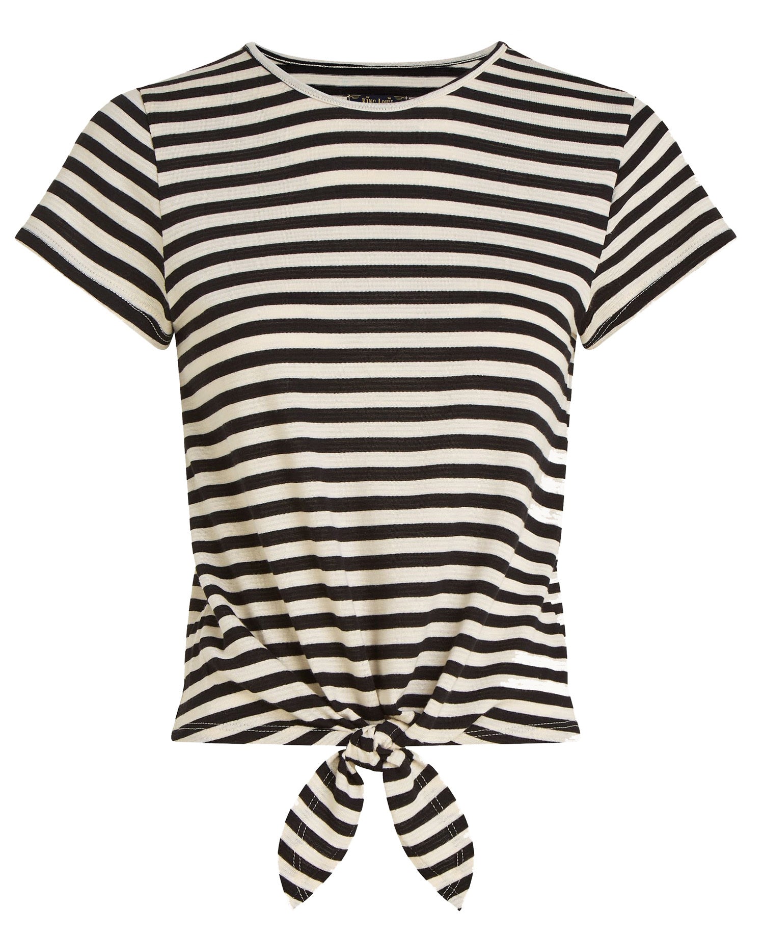 King_Louie_KNOT_CHOPITO_Retro_Sailor_Streifen_Kurzarm_Knotenshirt_Oberteil-3