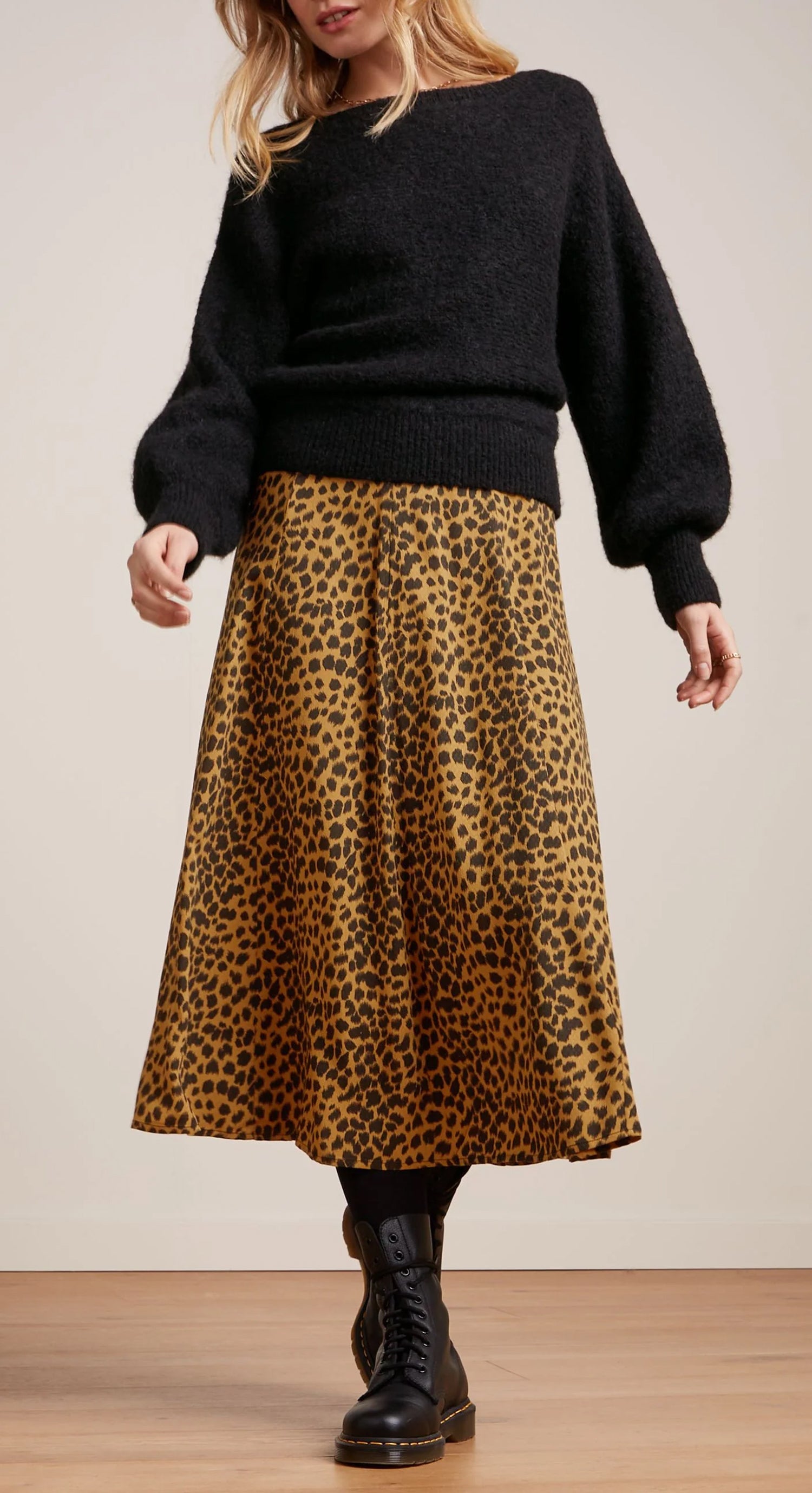 King_Louie_LAIA_TIGRE_Vintage_LEOPARD_Leo_A-Linie_SKIRT_Rock_-_Golden_Brown-2bW1H3FA5eE8Rg