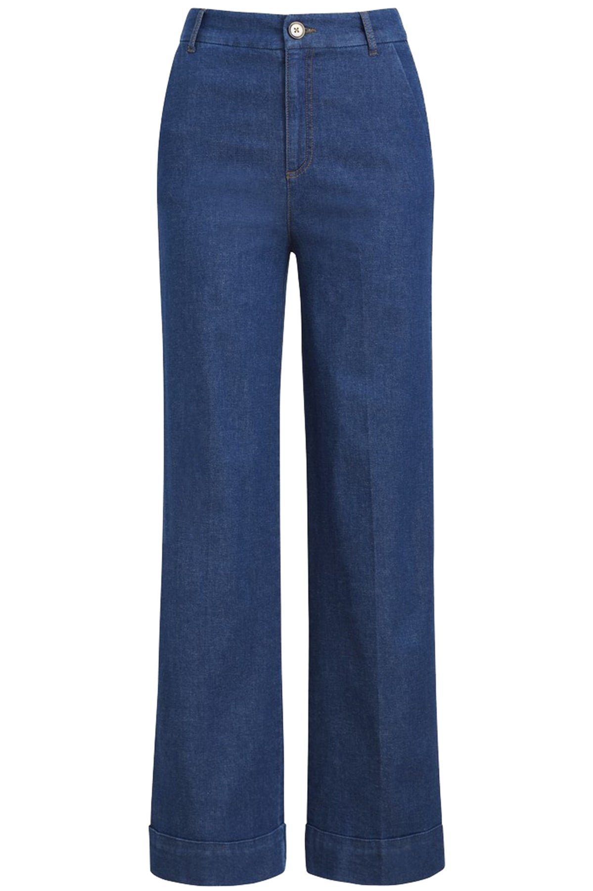 King_Louie_LISA_CHAMBRAY_Vintage_High_Waist_Wide_Leg_PANTS_Hose_-_Jeans_killer_kirsche_1MeDsJeZf0qk1G