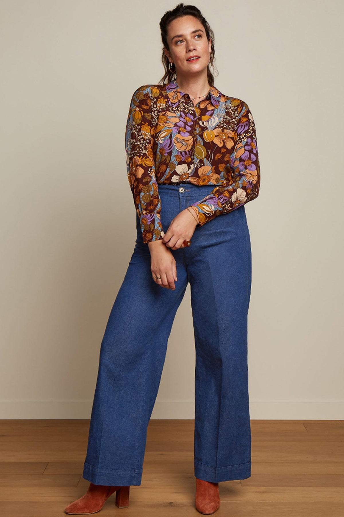 King_Louie_LISA_CHAMBRAY_Vintage_High_Waist_Wide_Leg_PANTS_Hose_-_Jeans_killer_kirsche_36nye9KZWIqNYE