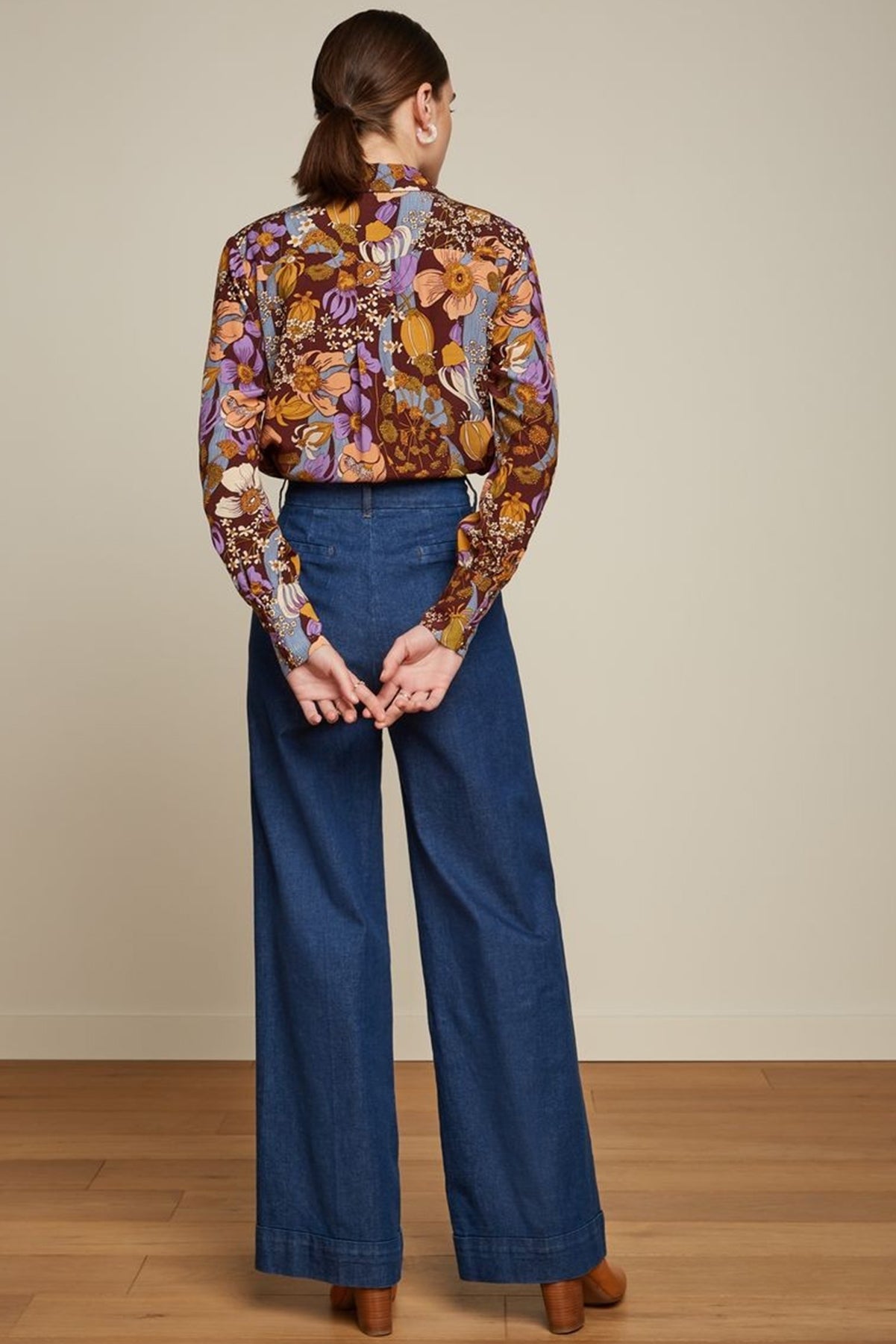 King_Louie_LISA_CHAMBRAY_Vintage_High_Waist_Wide_Leg_PANTS_Hose_-_Jeans_killer_kirsche_4ZEbjeMVm4wNMe