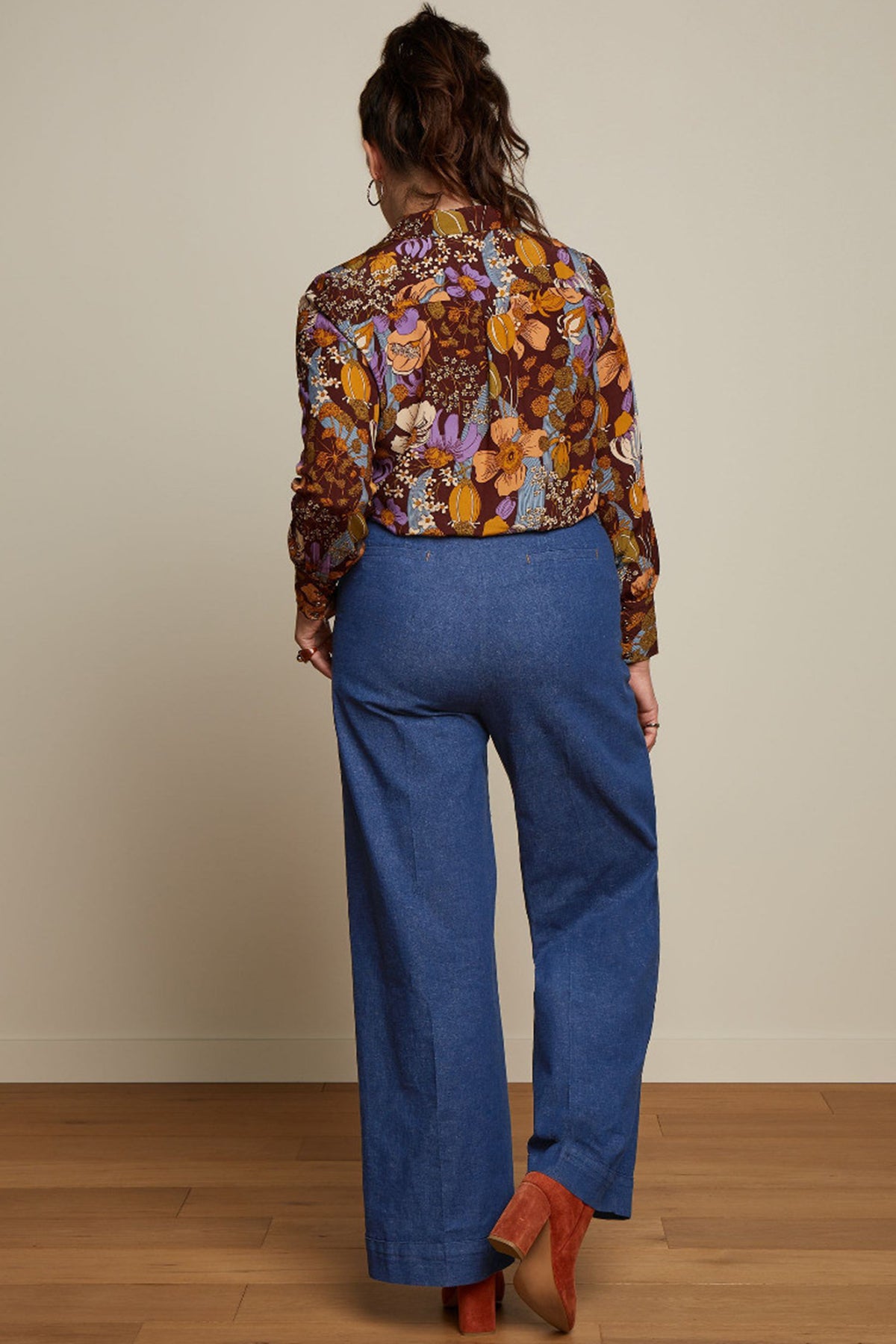 King_Louie_LISA_CHAMBRAY_Vintage_High_Waist_Wide_Leg_PANTS_Hose_-_Jeans_killer_kirsche_5LwMseu1rNuimI