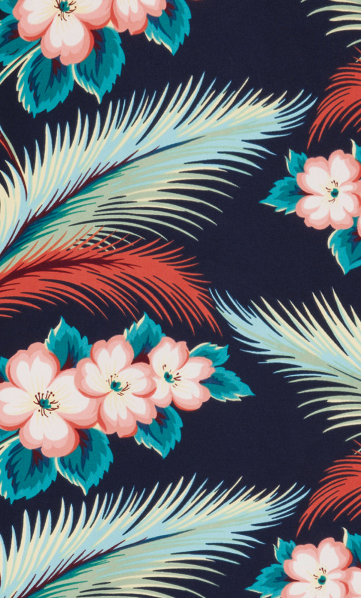 King_Louie_LOT_Vintage_Tropical_FLOWER_Blumen_LAGOON_Dress_KLEID-3ugT4cHzIWXowJ