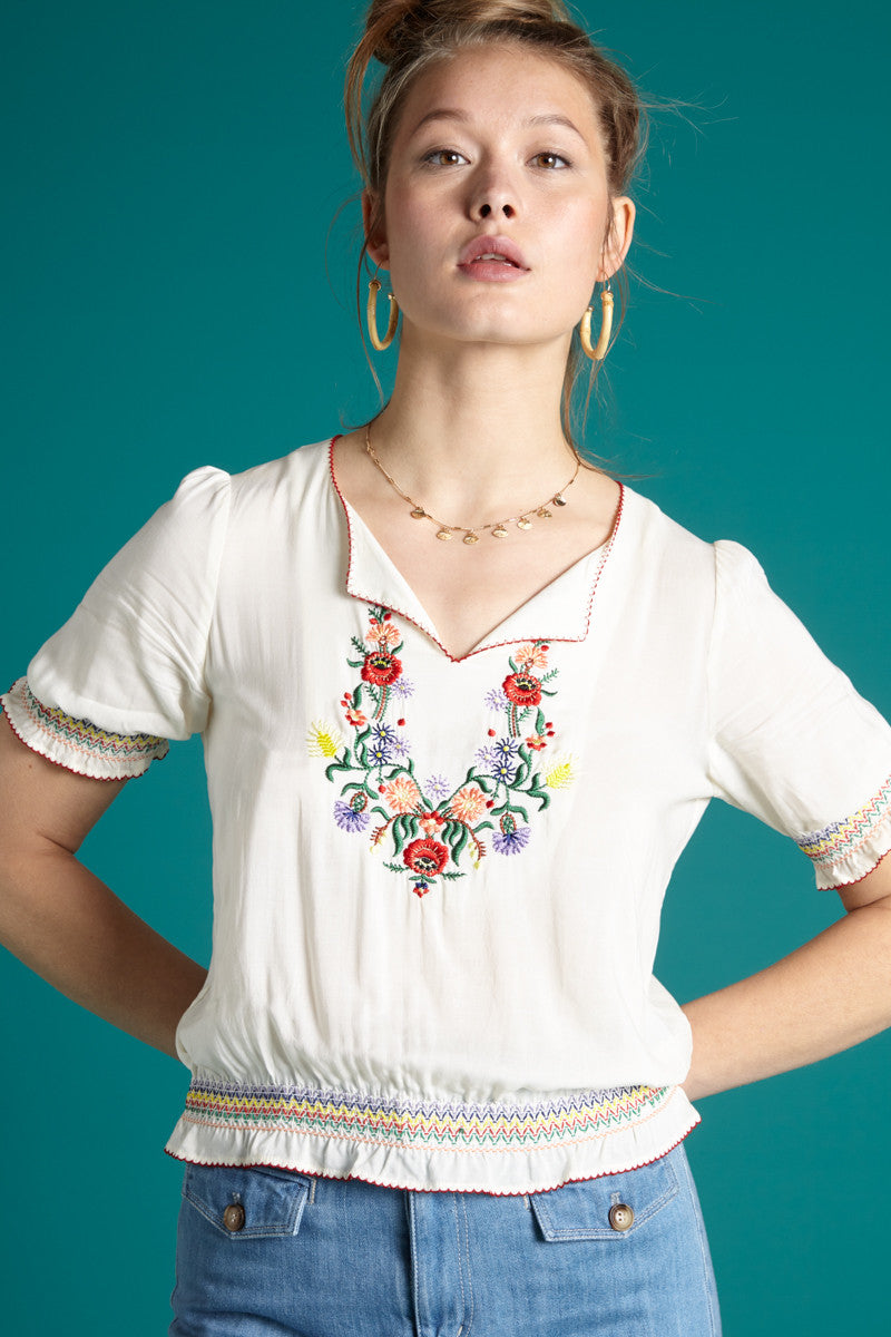 King_Louie_LUCY_COYOTE_Vintage_EMBROIDERY_Blumen_Floral_Kurzarm_SHIRT_Oberteil_killer_kirsche_2fuHw9T8c0YZmX
