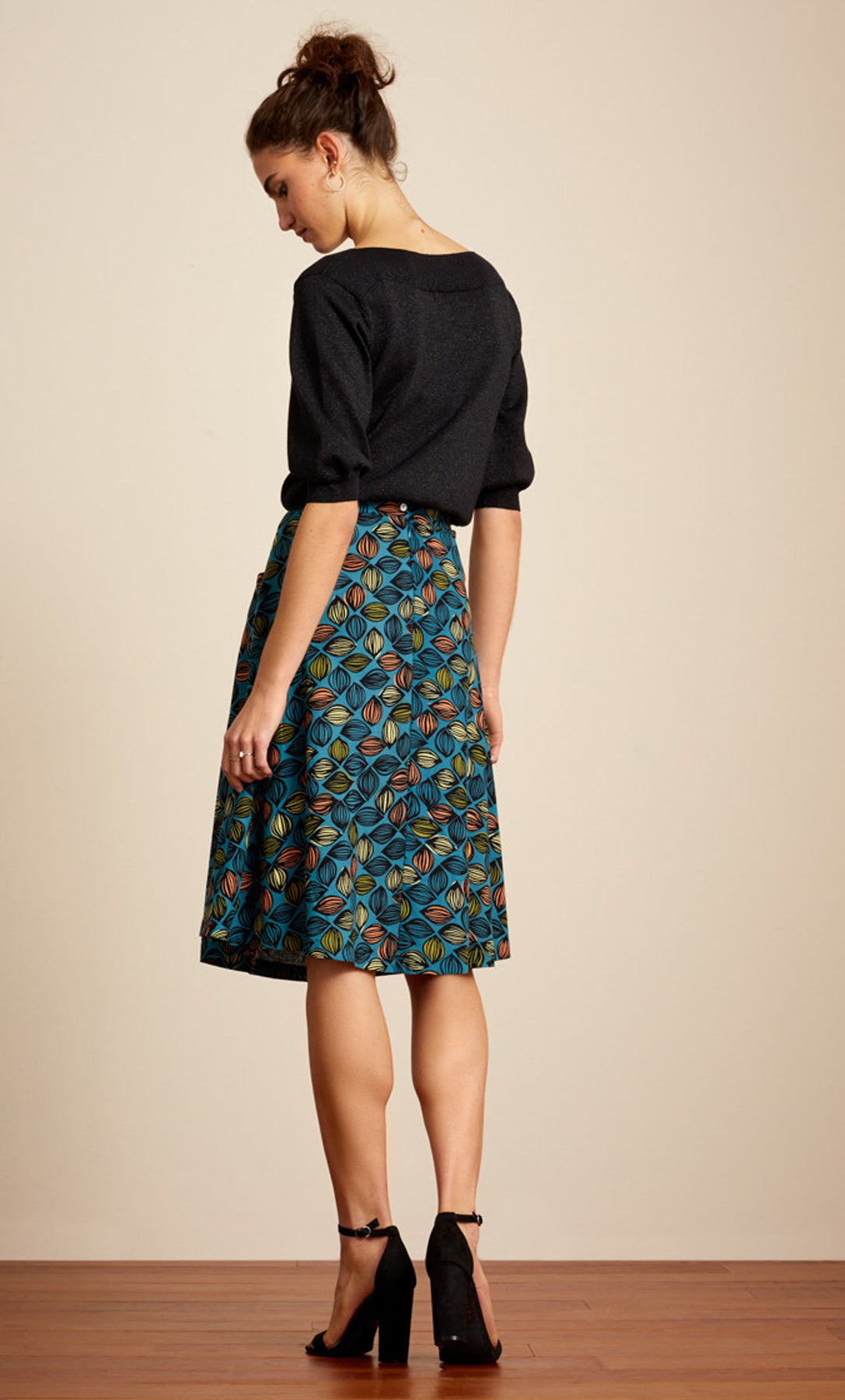 King_Louie_Lori_La_Rocca_Vintage_SWING_A-Linien_SKIRT_Rock_killer_kirsche_4