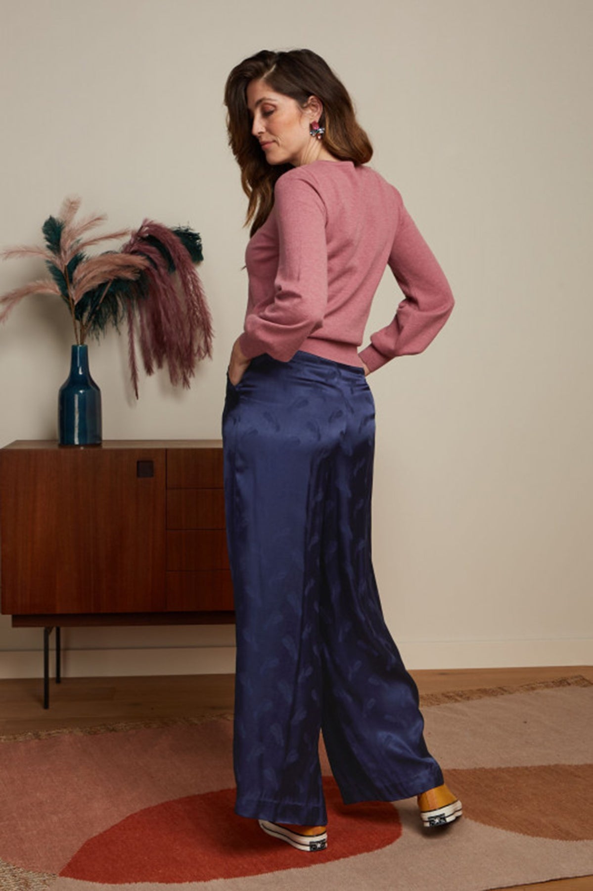 King_Louie_MARLENE_ROUGE_High_Waist_JACQUARD_Trousers_MARLENE_PANTS_Hose_Killer_Kirsche-3RddSxLVFDHL6M