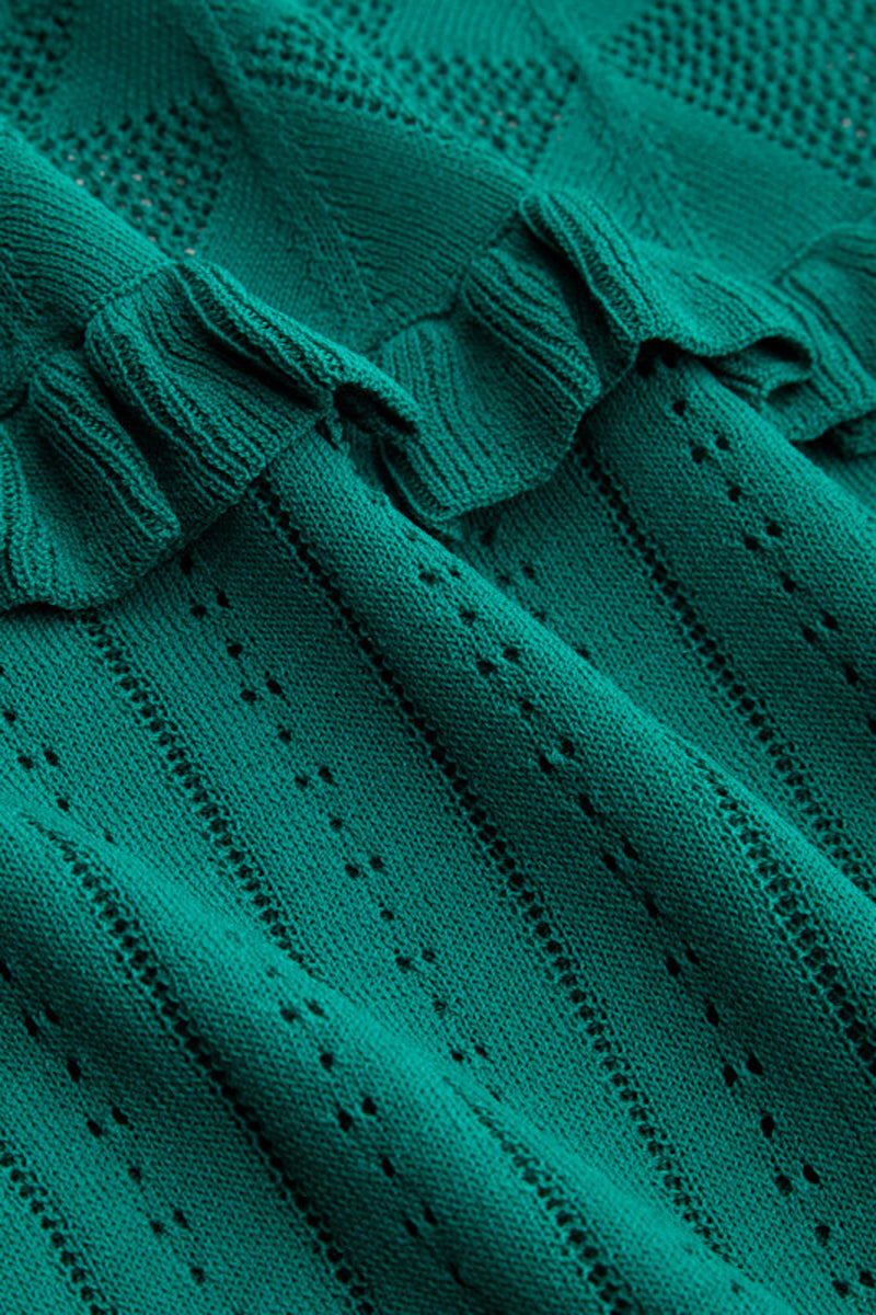 King_Louie_MOONSTONE_Vintage_RUFFLE_Lochmuster_Kurzarm_SHIRT_Oberteil_Gruen_killer_kirsche_4