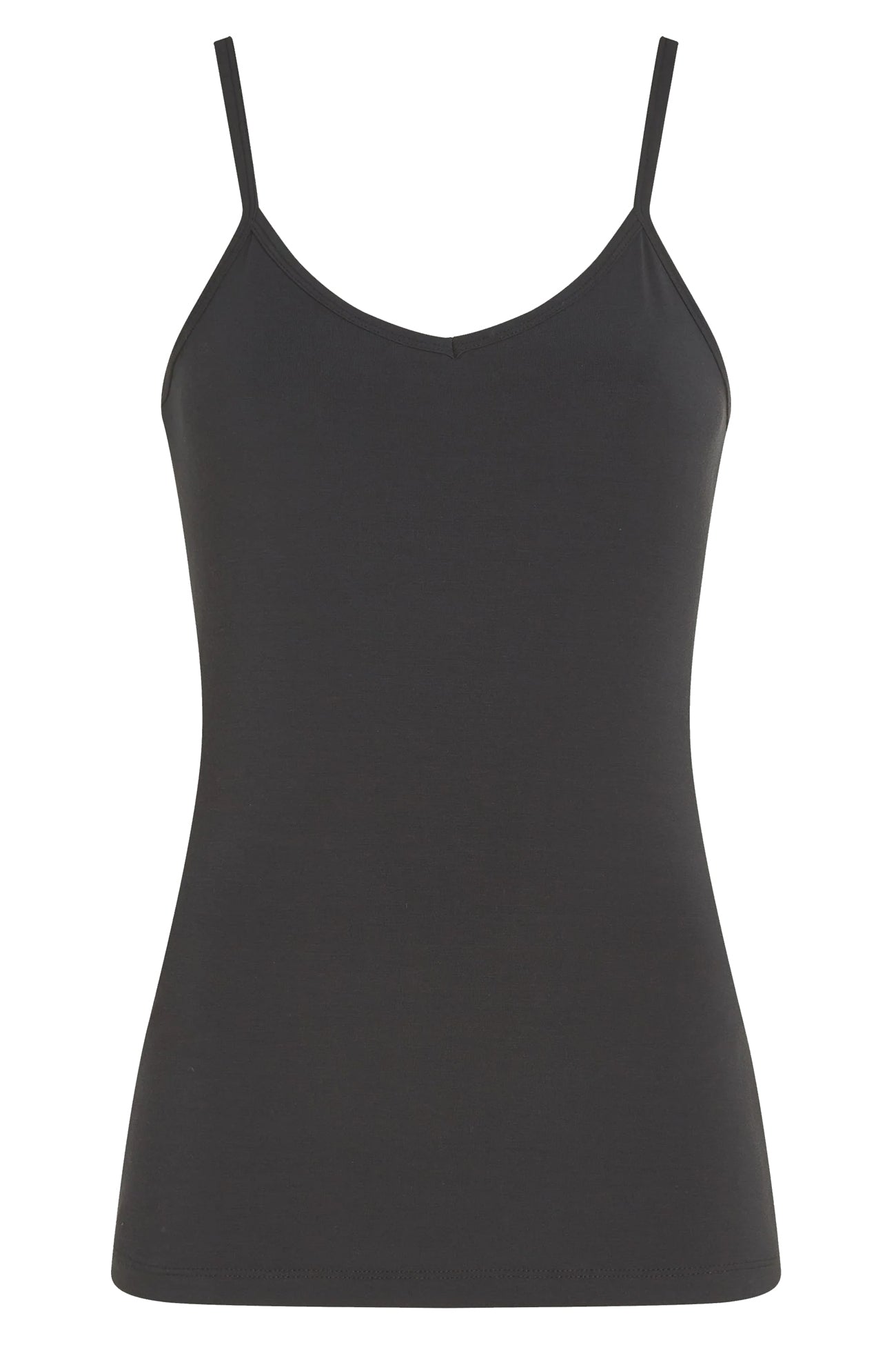 King_Louie_NADYA_CAPRICE_Camisole_Vintage_Basic_Retro_Spaghetti_TOP_Oberteil_-_Schwarz-3