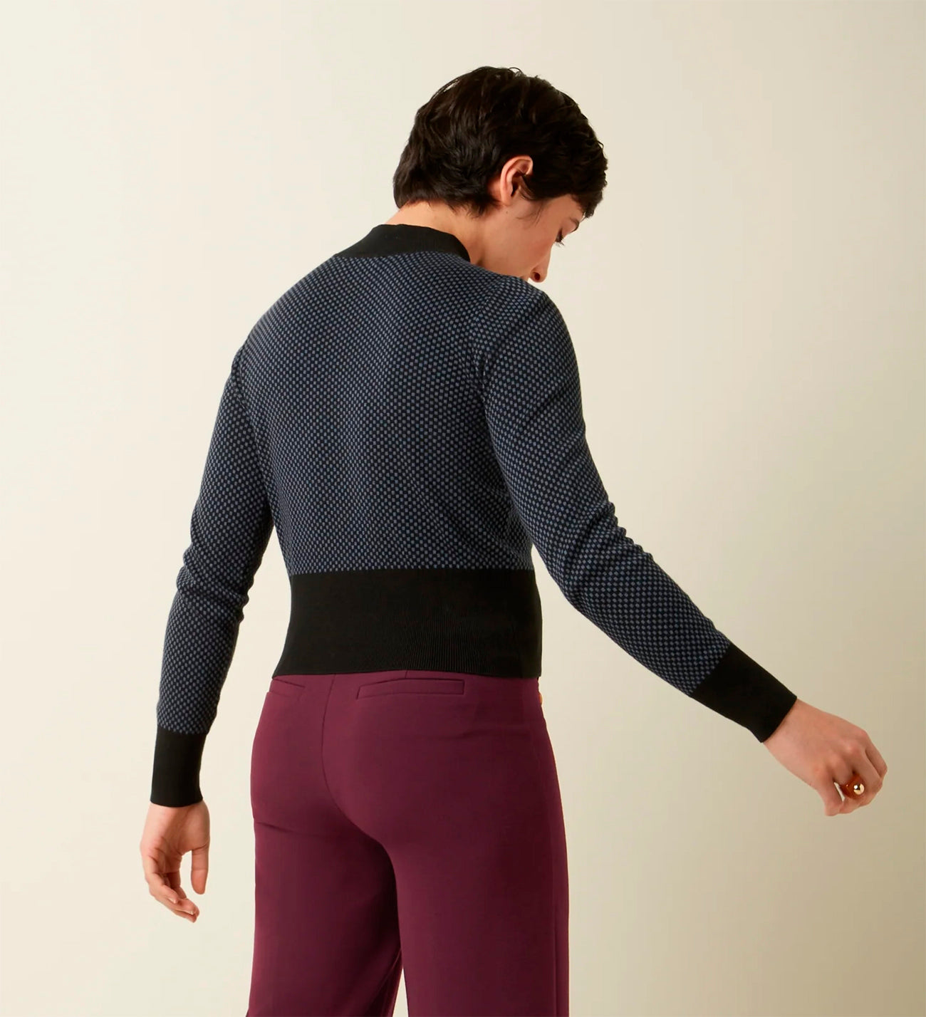 King_Louie_NILDE_AVERY_Vintage_Rosen_Retro_Strick_PULLOVER__Oberteil_-_Schwarz-3