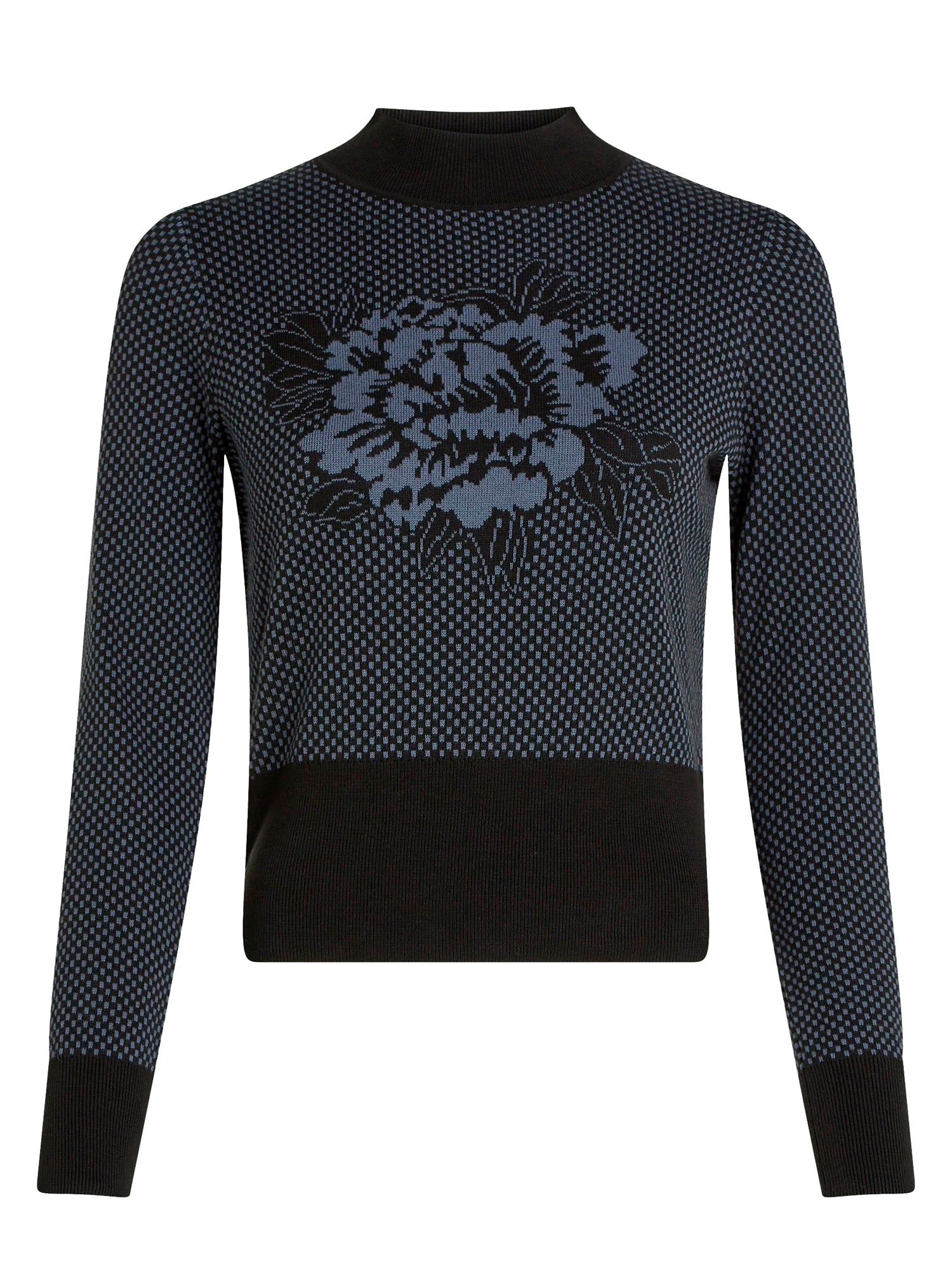 King_Louie_NILDE_AVERY_Vintage_Rosen_Retro_Strick_PULLOVER__Oberteil_-_Schwarz-4