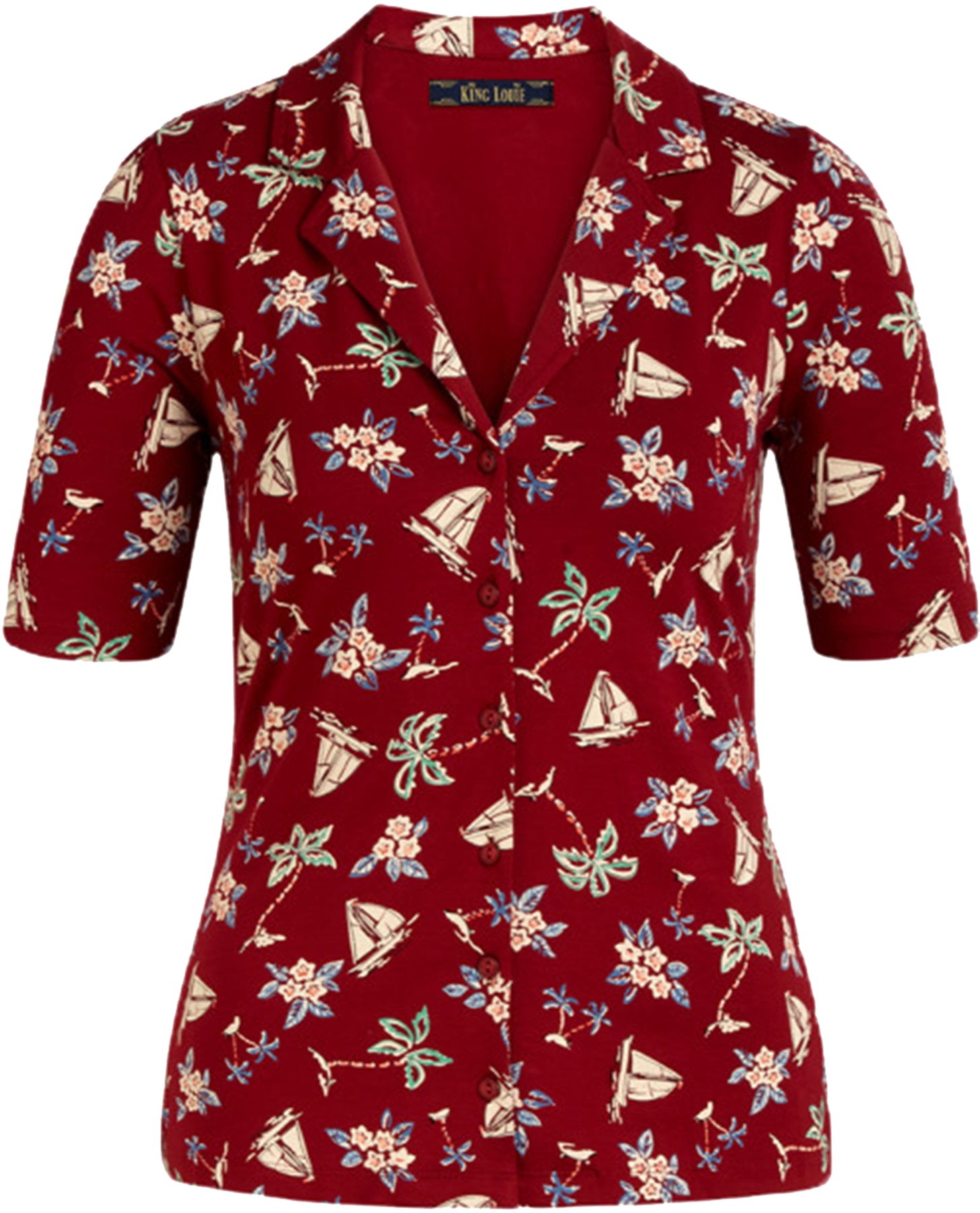 King_Louie_PATTY_VENTURA_Vintage_TROPICAL_Sailor_Blumen_Kurzarm_BLUSE-1cjuHmoFyBYHFO