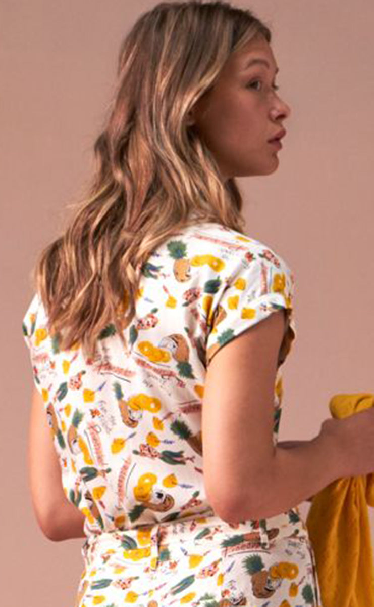 King_Louie_PUNCH_Vintage_HAWAIIAN_Hula_Girl_Pineapple_KNOT_BLOUSE_Bluse-394CsNzGE49lTm