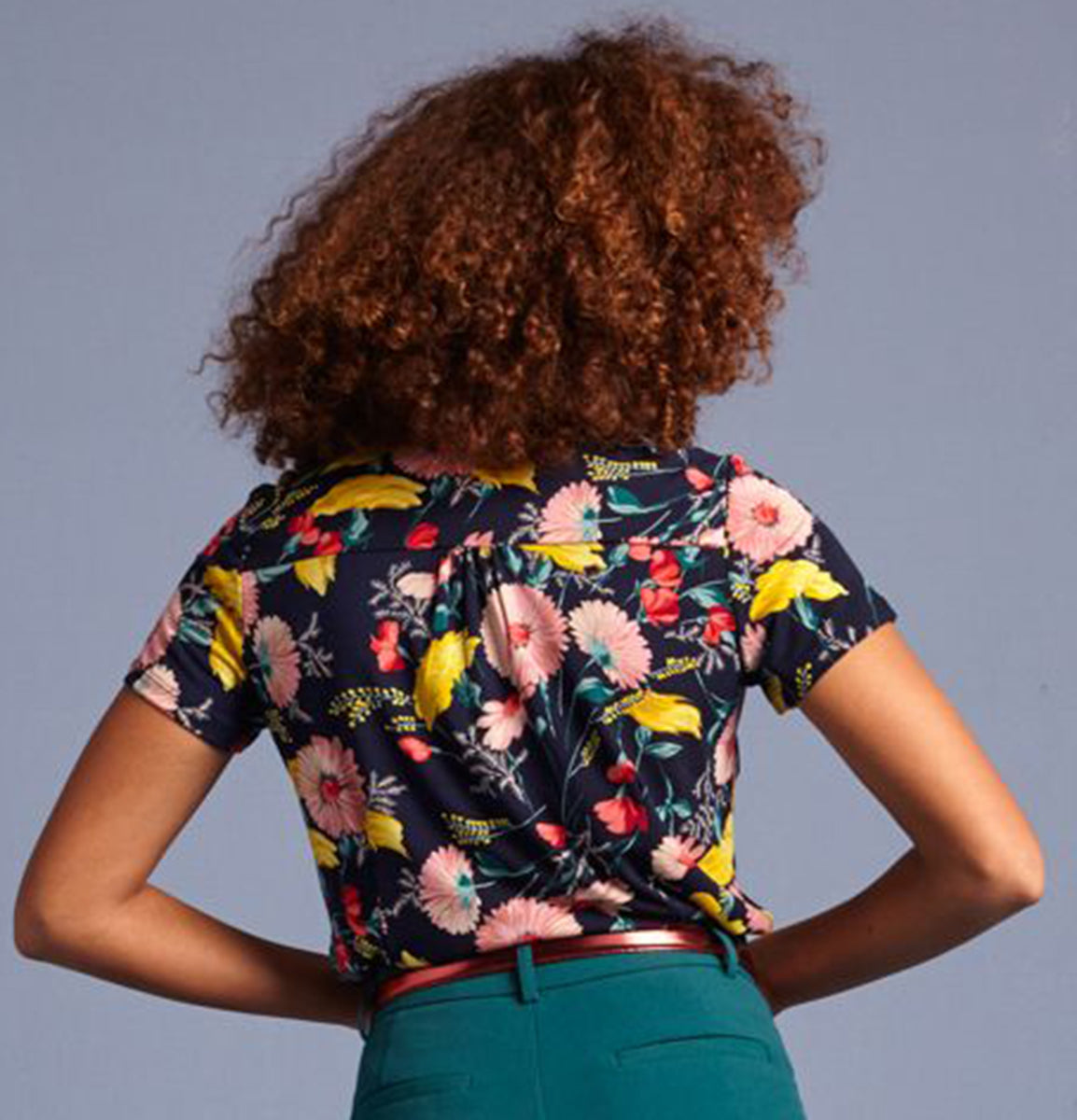 King_Louie_ROSABELLE_Vintage_BKLUMEN_Bubikragen_Kurzarm_BLOUSE_Bluse-3