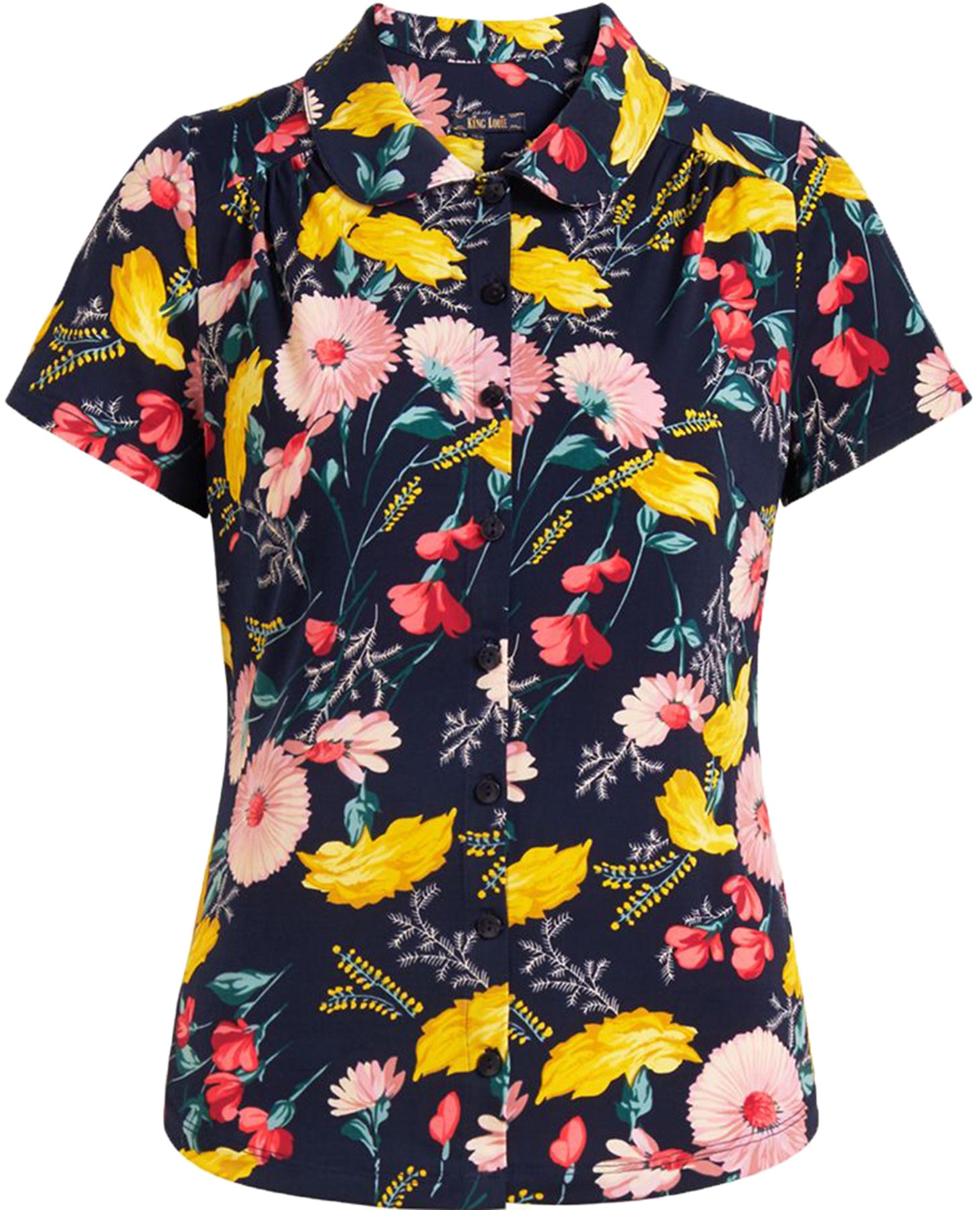 King_Louie_ROSABELLE_Vintage_BLUMEN_Bubikragen_Kurzarm_BLOUSE_Bluse_killer_kirscheyOqV0rsTxGVh4