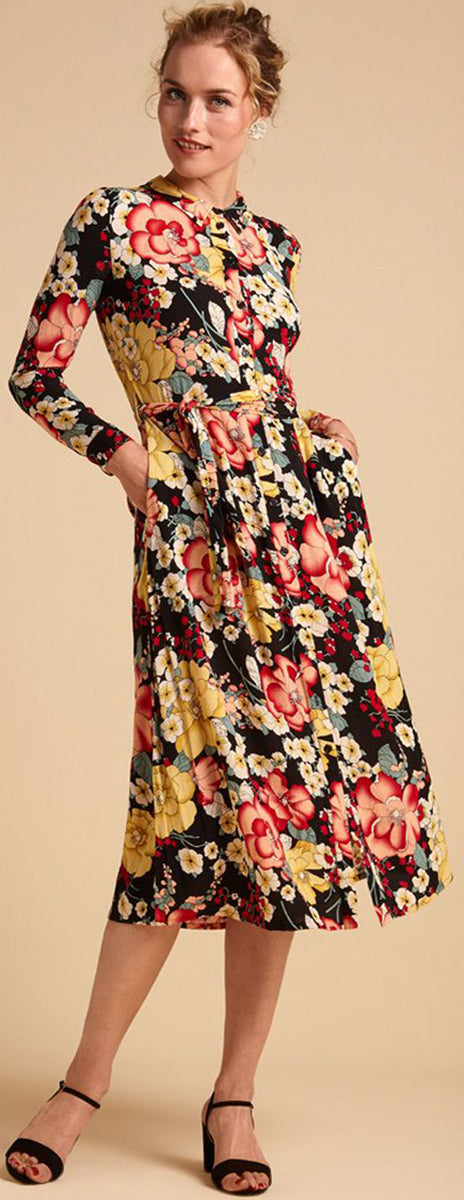 King_Louie_ROSIE_CARIOCA_Vintage_FLORAL_Blumen_SWING_Dress_HEMDKLEID-2GJeKY2twrUzG8