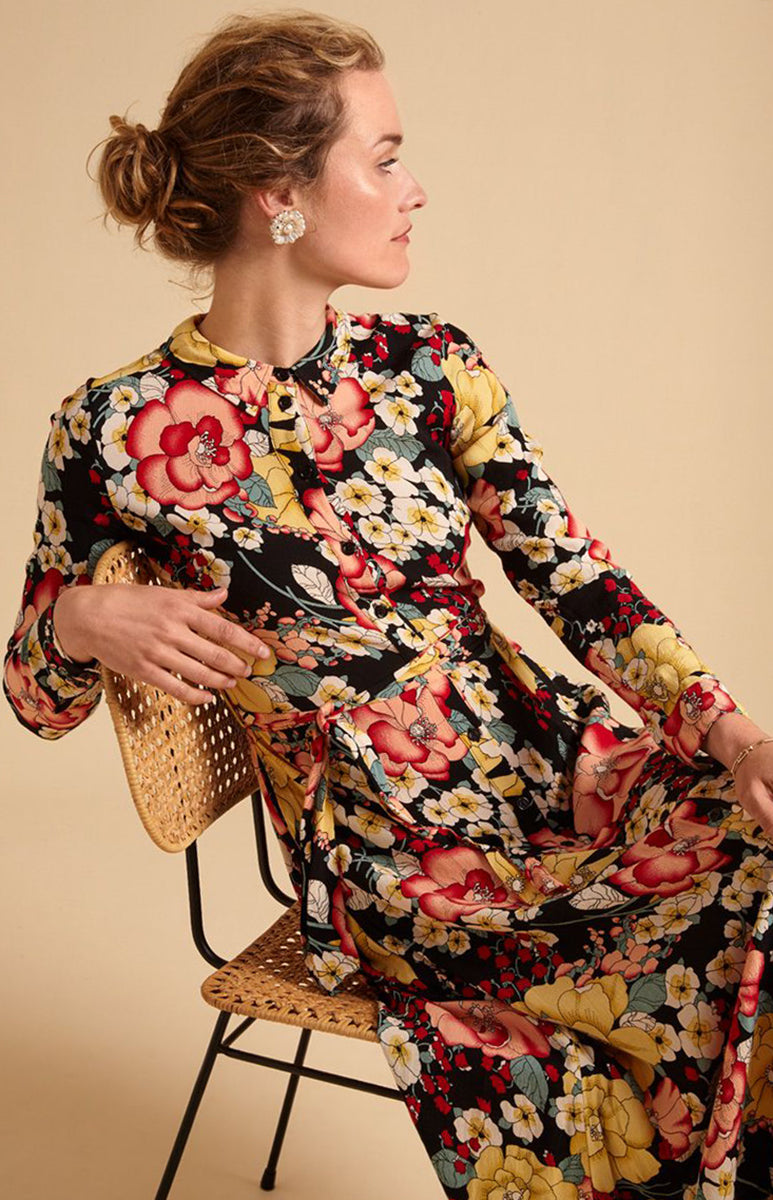 King_Louie_ROSIE_CARIOCA_Vintage_FLORAL_Blumen_SWING_Dress_HEMDKLEID-3MpzptcUNJohTO