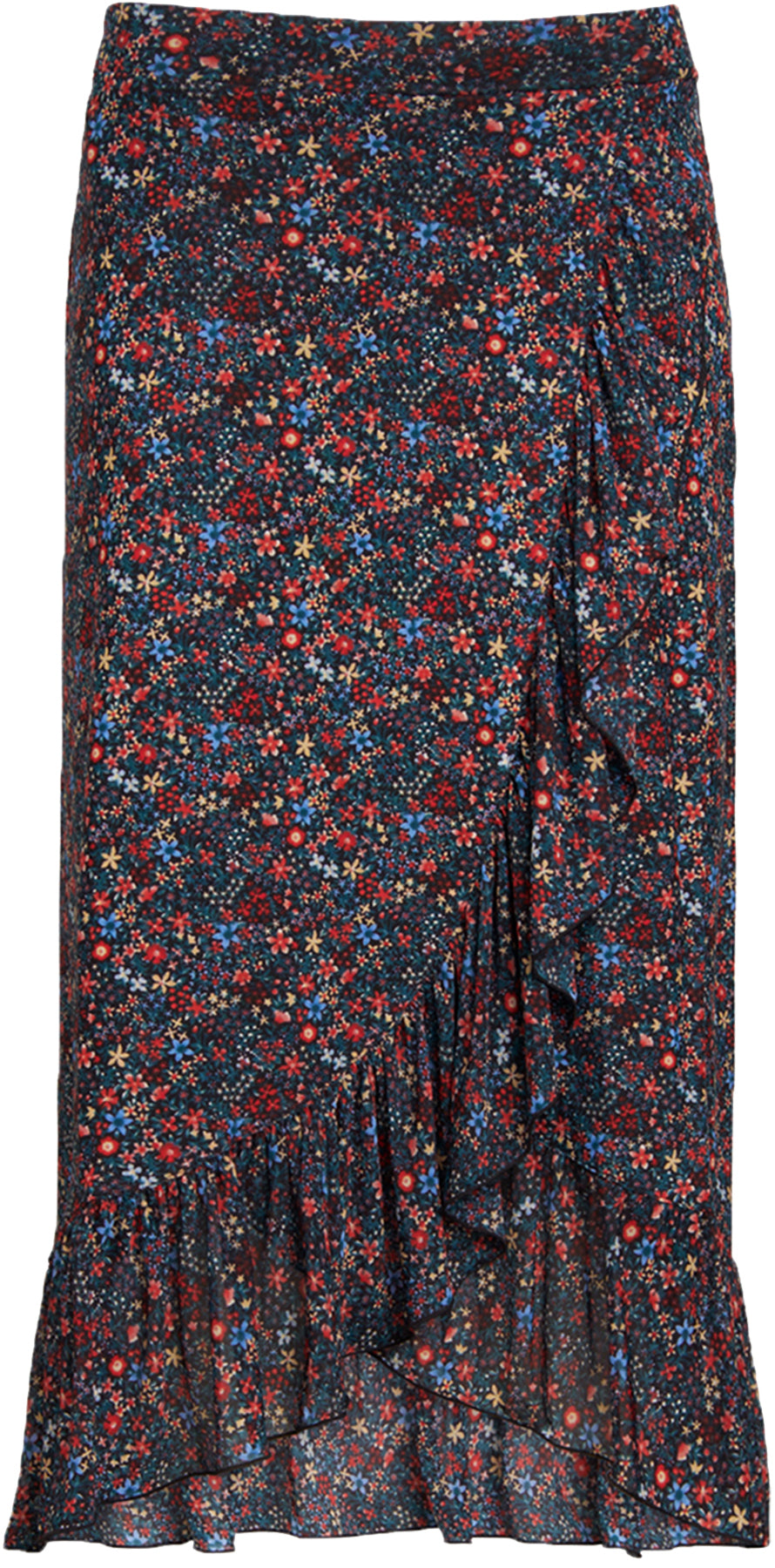 King_Louie_RUFFLE_DALLAS_Vintage_FLORAL_Blumen_VOLANT_Skirt_ROCK_killer_kirscheCddI5vIyn1oTj