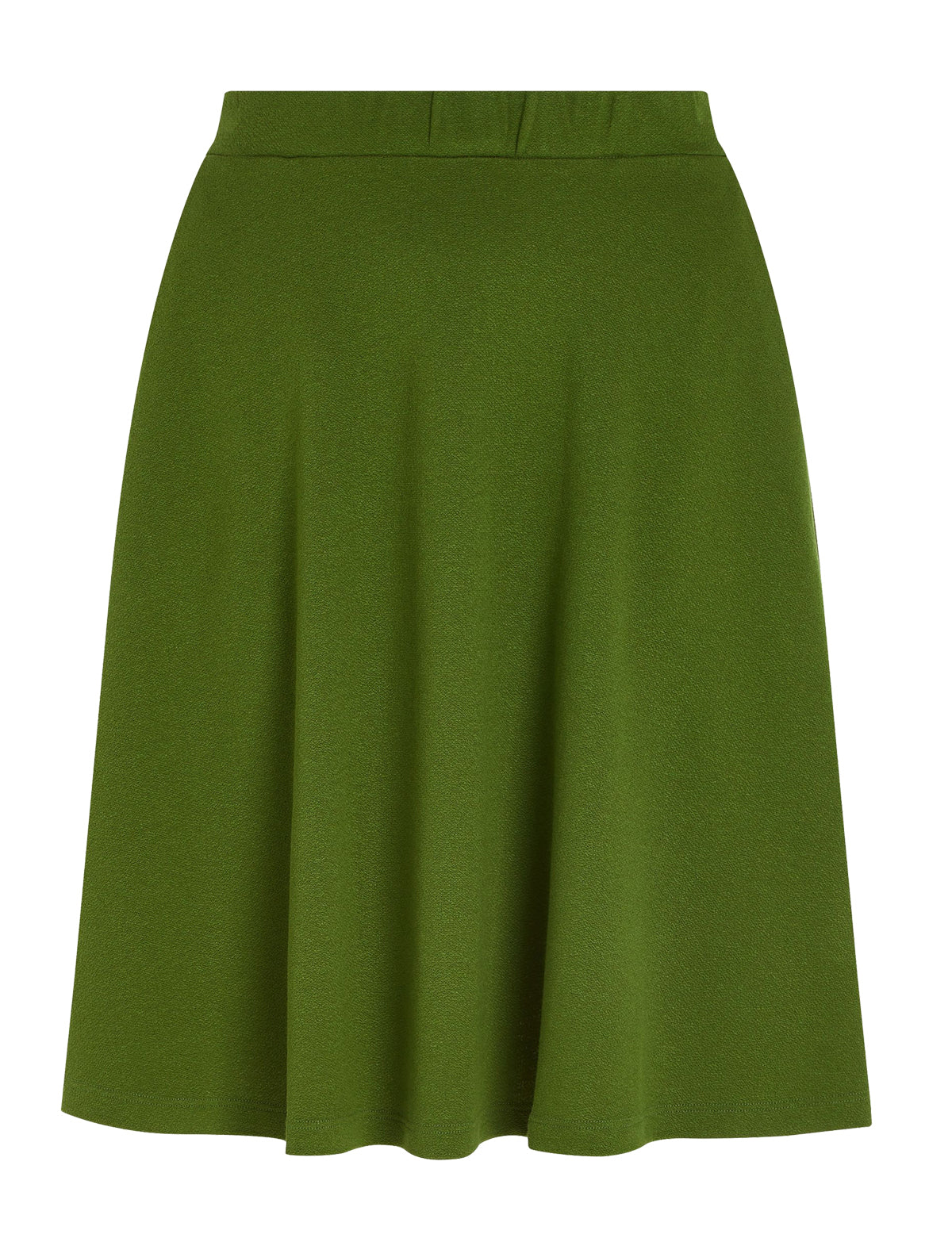 King_Louie_SERENA_MILANO_CREPE_Retro_PLAIN_High_Waist_SWING_SKIRT_Rock__Oliv-7