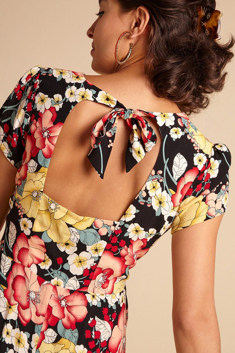 King_Louie_SHILOH_CARIOCA_Vintage_FLORAL_Blumen_V-NECK_A-Linie_Dress_KLEID-4WRLZw2t4mZXy2