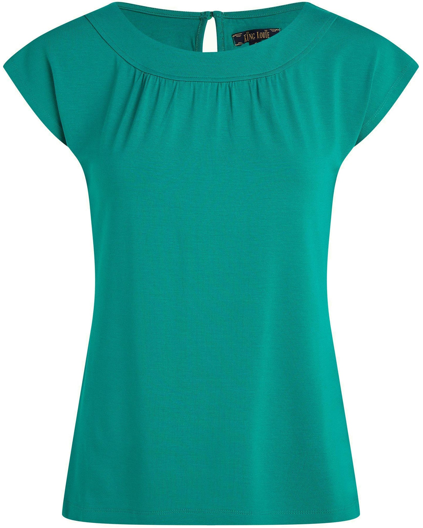 King_Louie_SHIRLEY_PLAINLIGHT_Top_Vintage_SHIRT_-_Aqua_Green_killer_kirsche_0