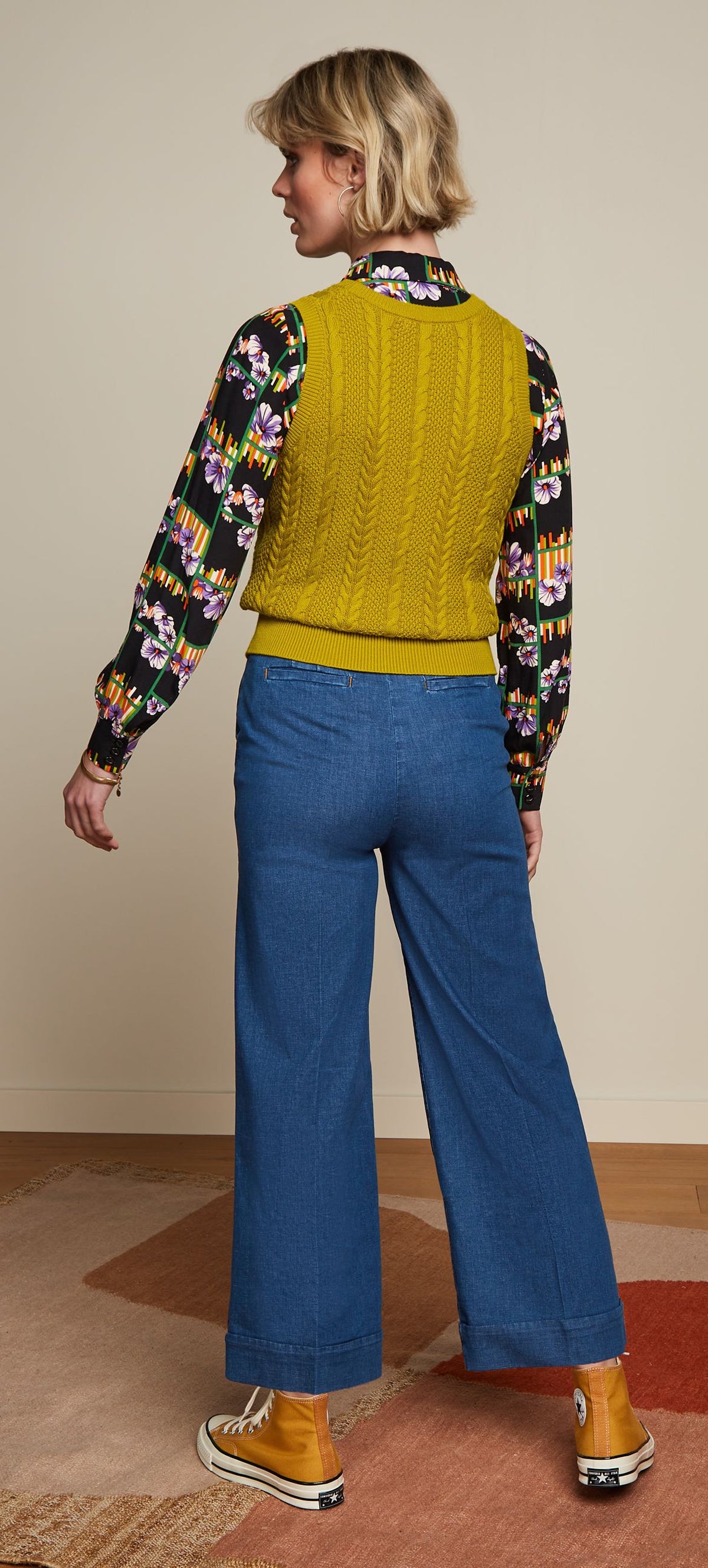 King_Louie_SPENCER_EUPHORIA_Vintage_Floral_CABLE_STITCH_Retro_PULLUNDER_Oberteil-2