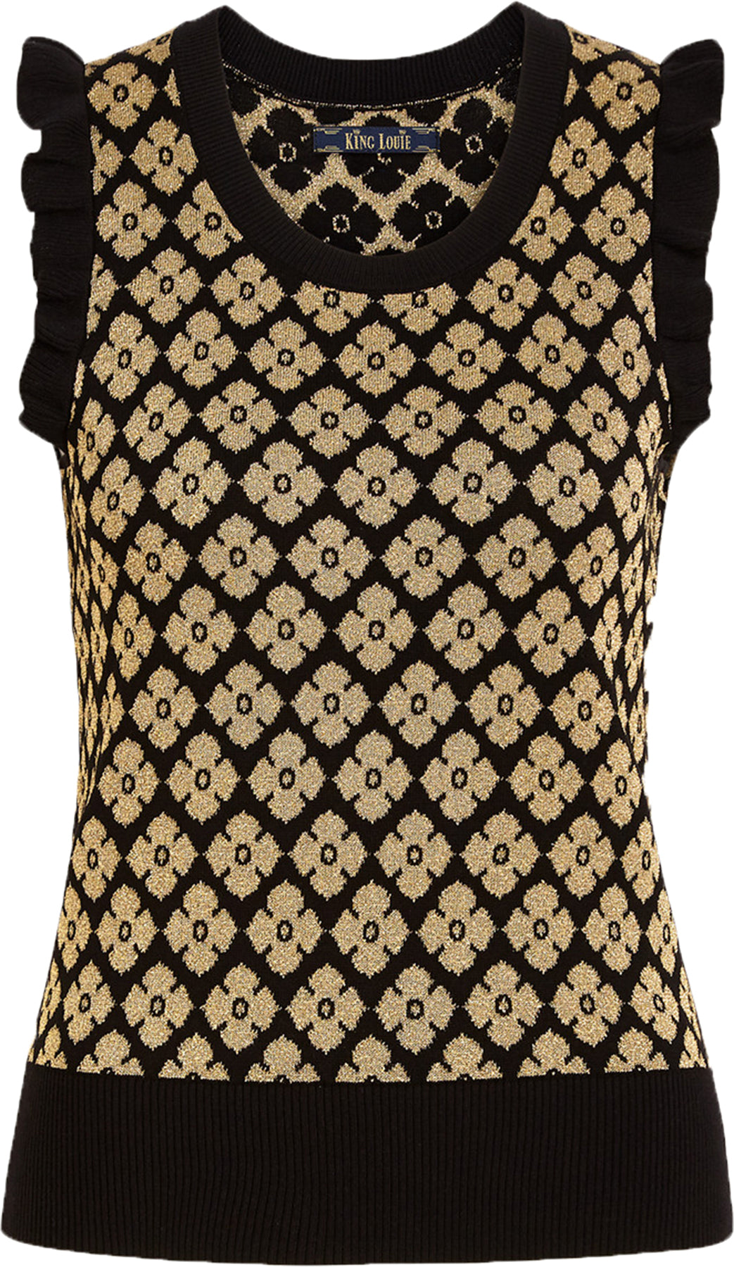 King_Louie_SPENCER_LUNNA_Jacquard_Floral_GLITZER_Retro_PULLUNDER_Oberteil_Top_Killer_Kirsche-1YY9LeH4APK2o8