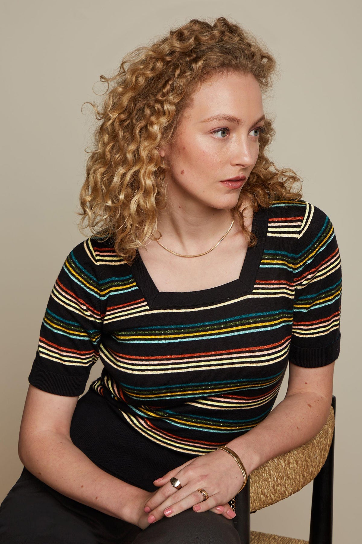 King_Louie_SQUARE_RIERA_STRIPE_Retro_STREIFEN_Feinstrick_Kurzarm_SHIRT_Oberteil_Killer_Kirsche-2sGotEGdOZwD2l