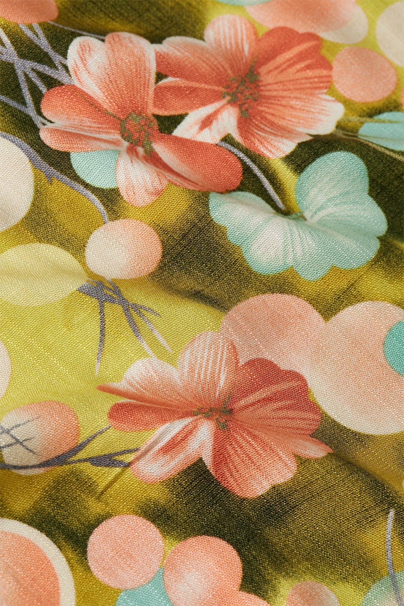 King_Louie_TEX_CALYPSO_Retro_Blumen_Vintage_Revers_BLUSE_Blouse_Oberteil_-_Spring_Yellow-4