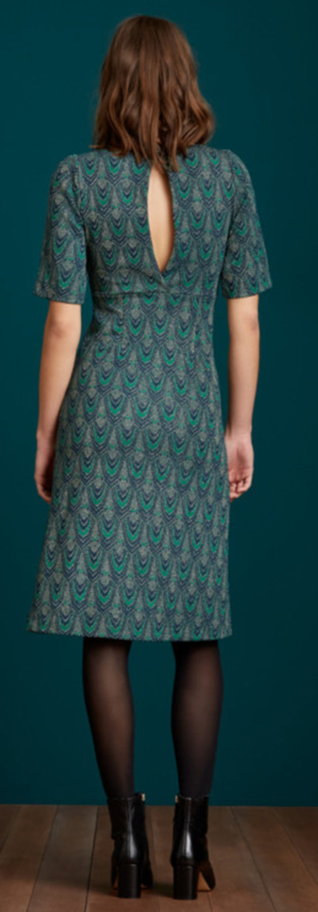 King_Louie_UMA_CLEOPATRA_Vintage_JACQUARD_Kurzarm_Keyhole_Glitter_DRESS_Kleid_killer_kirsche_3dqP5xEqmfq76P