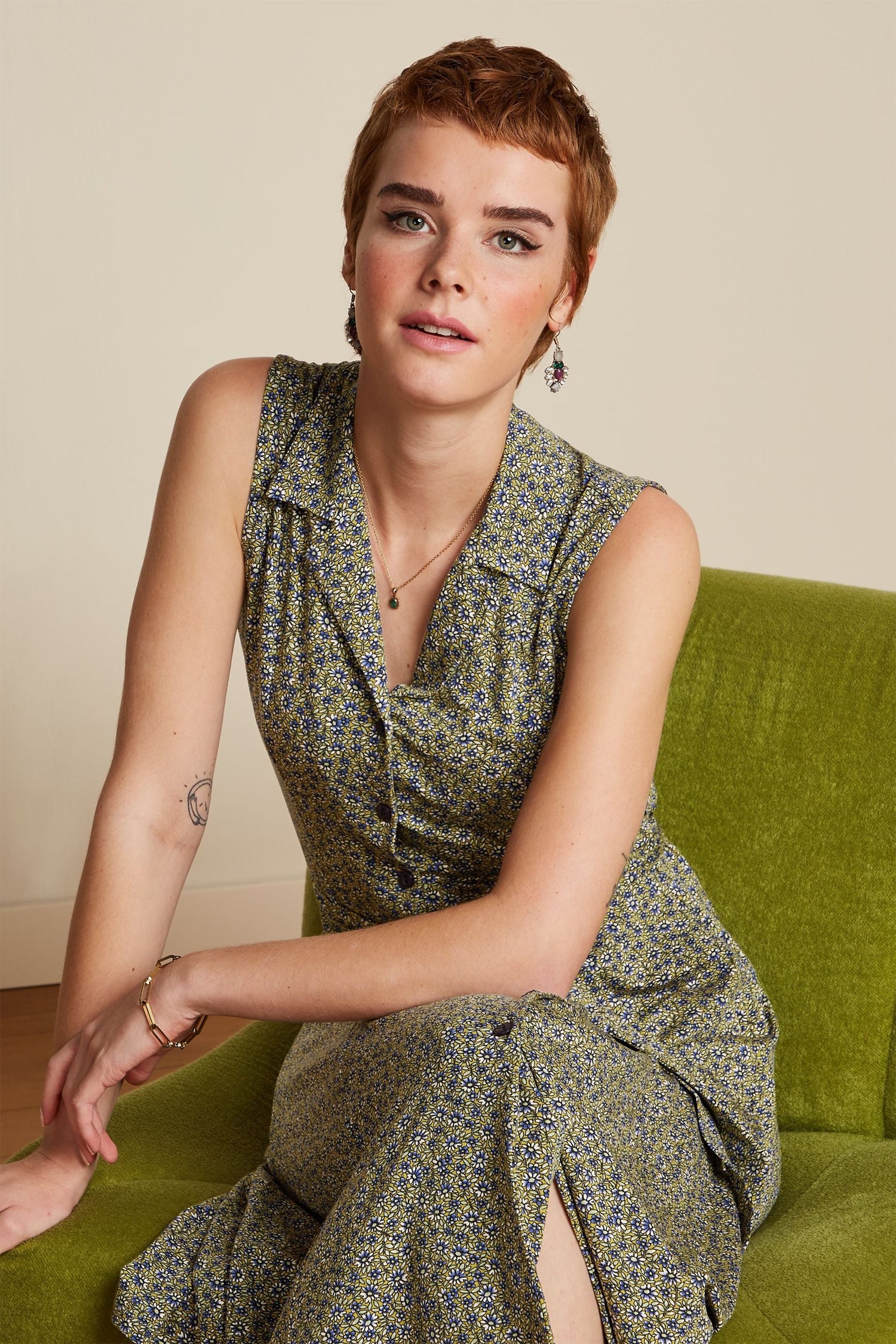 King_Louie_VIOLANTE_MARCELINE_Vintage_Floral_Blumen_A-LINIE_DRESS_Kleid-2