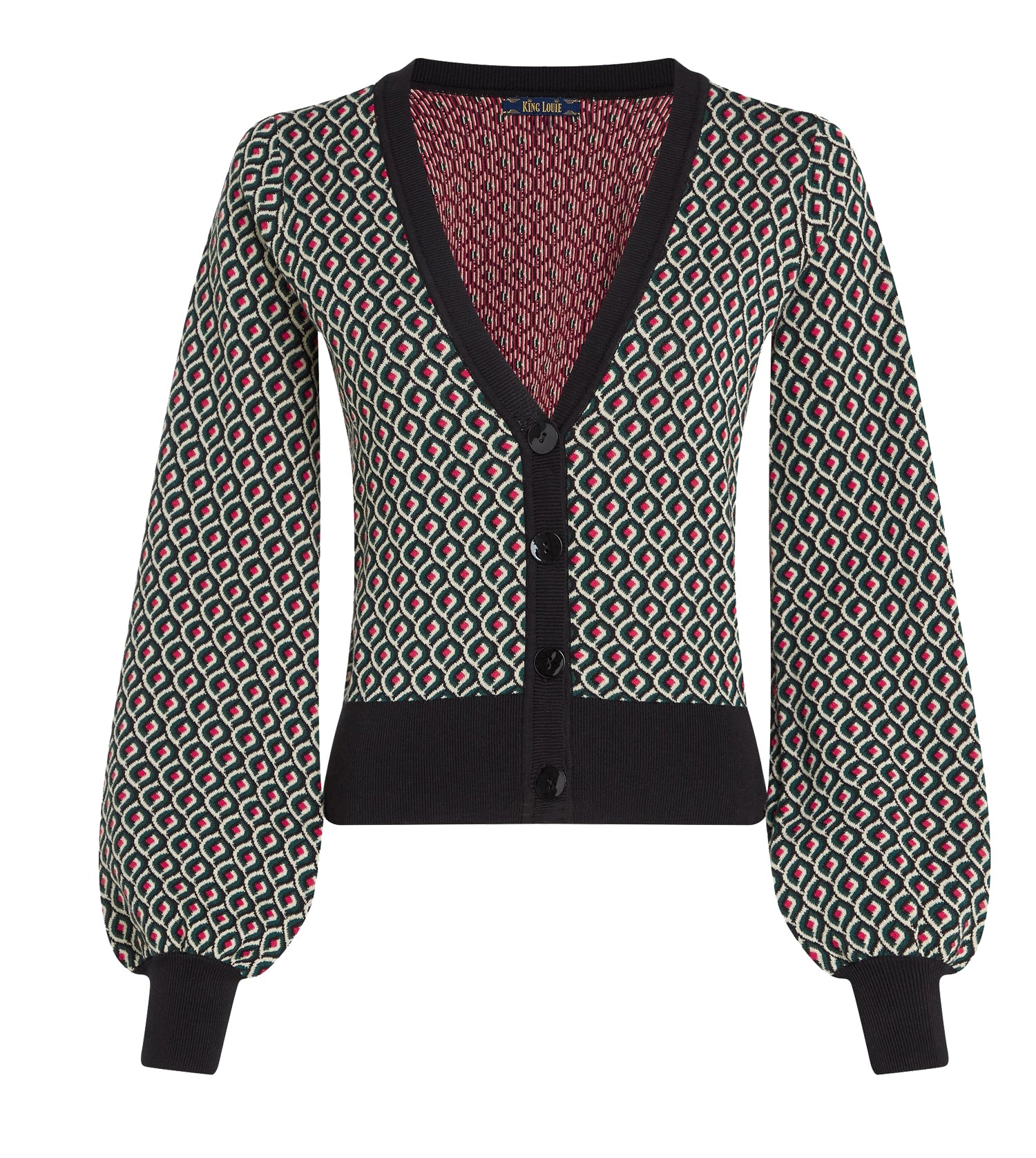 King_Louie_VIOLETTE_V_BELL_Vintage_Cardi_Graphic_Retro_CARDIGAN_Strickjacke-6
