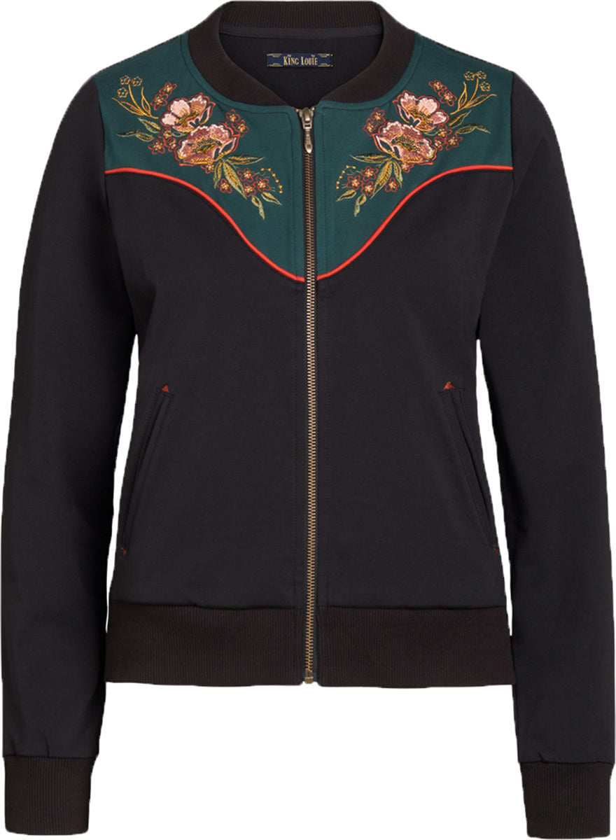 King_Louie_WESTERN_Vintage_FLORAL_Embroidery_Zip_Up_JACKET_Sweatjacke-1