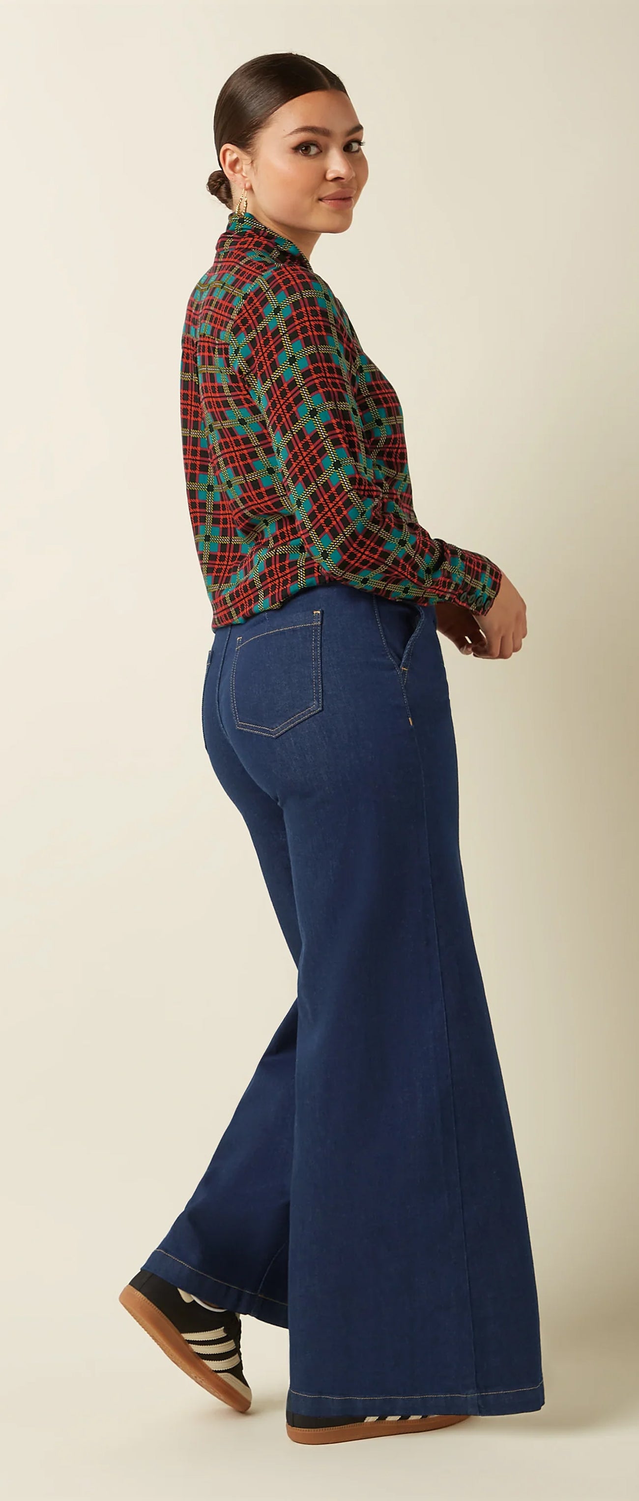 King_Louie__PEPPA_PANTS_Vintage_HIGH_WAIST_Wide_Leg_MARLENE_Jeans_Hose_-_Onyx_Denim-2