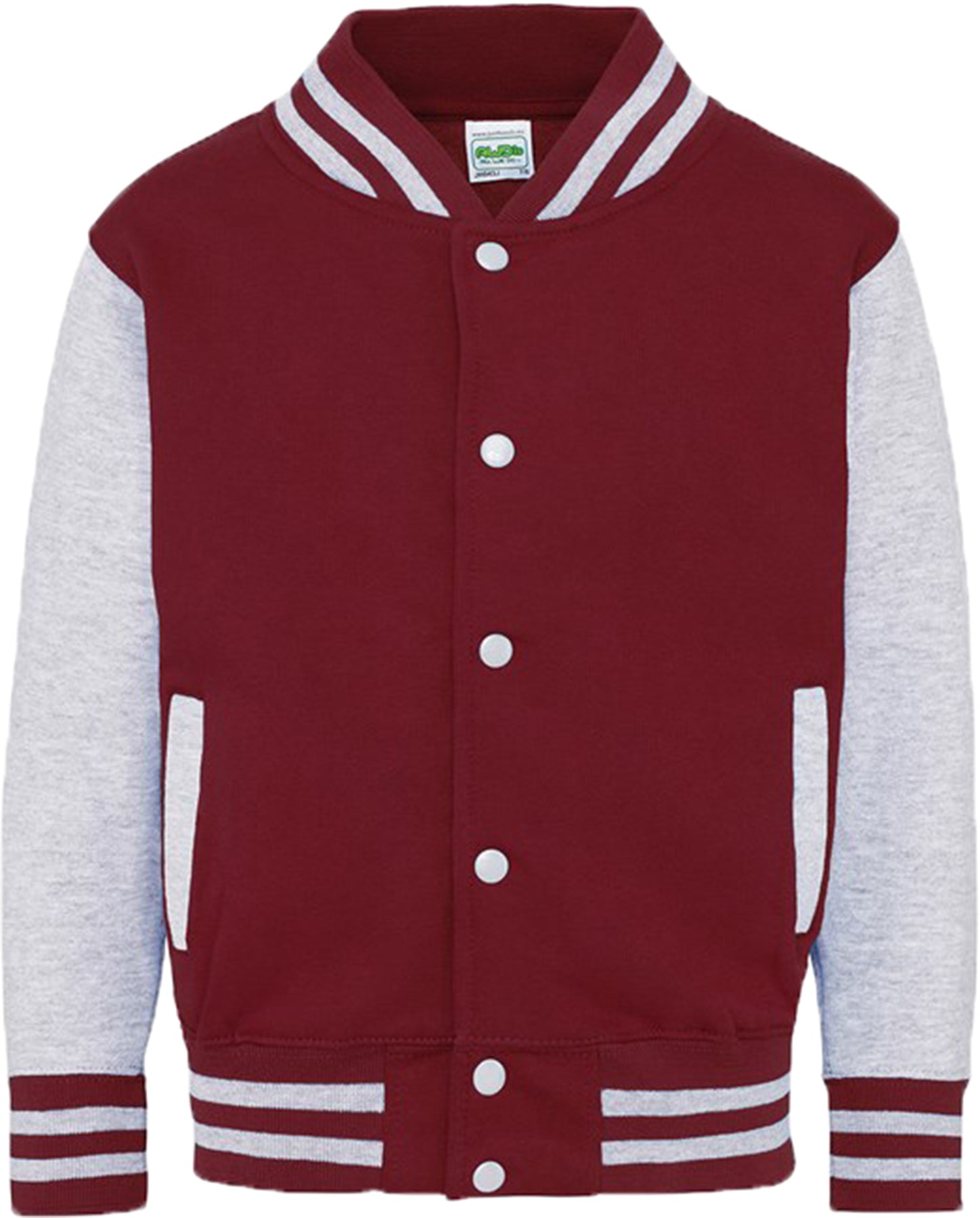 Klassische_VARSITY_JACKET_Retro_KIDS_College_BASEBALL_JACKE_Unisex_-_BordeauxGrau_Killer_Kirsche-1orrpTDQjQu1VT