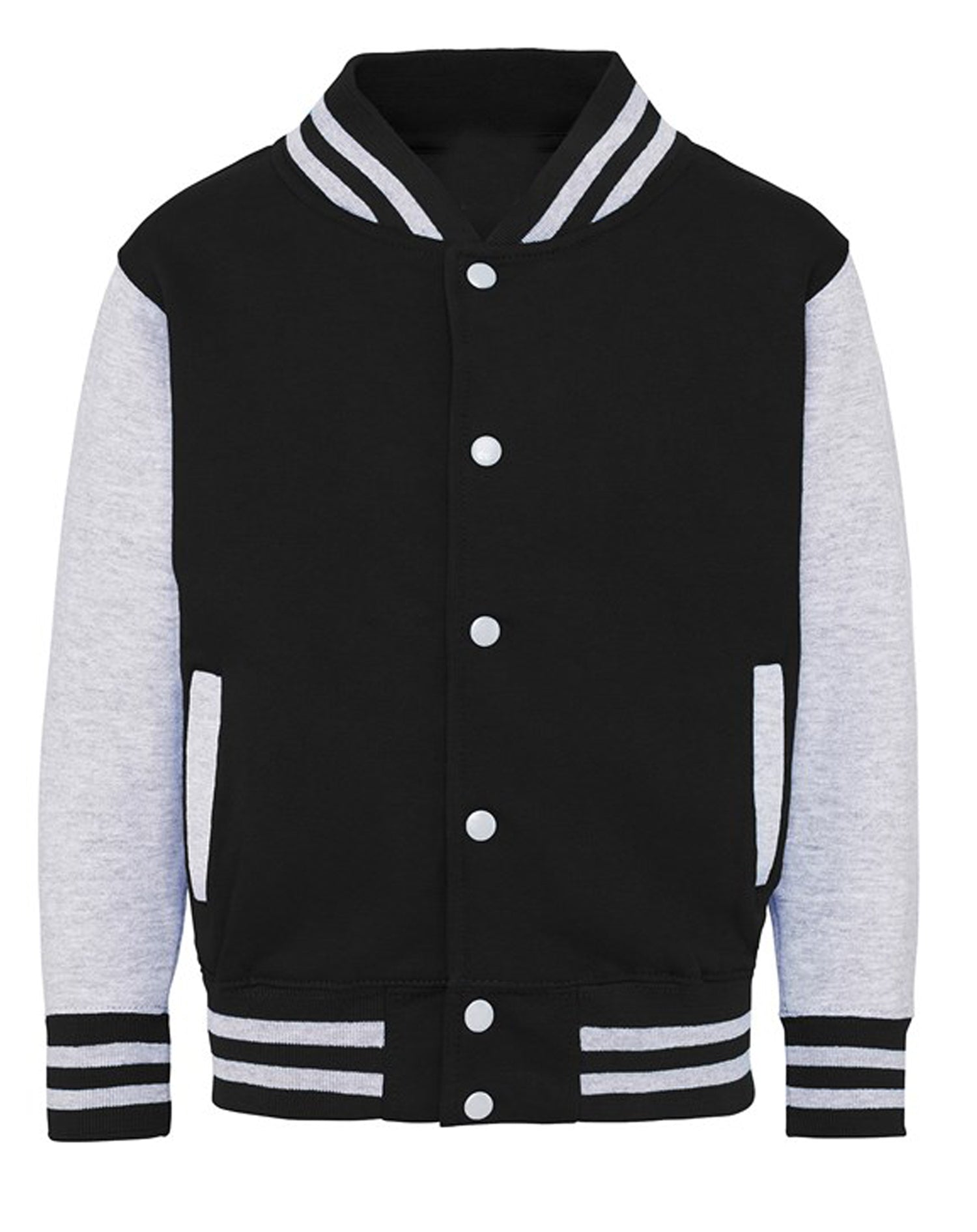 Klassische_VARSITY_JACKET_Retro_KIDS_College_BASEBALL_JACKE_Unisex__SchwarzHellgrau-1