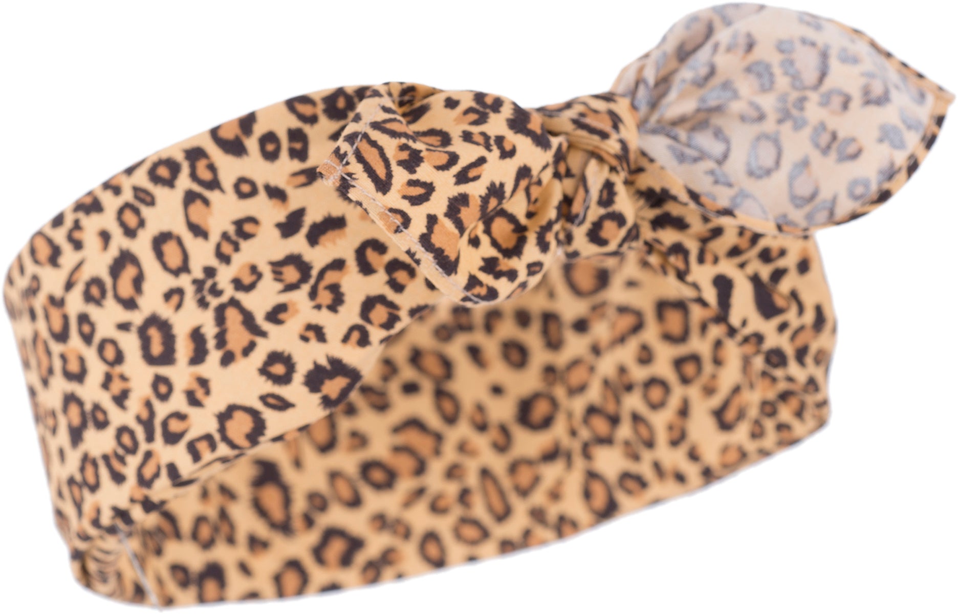Kuestenluder_ALINA_Leomuster_LEOPARD_Retro_Pin_Up_Nickituch_BANDANA_braun