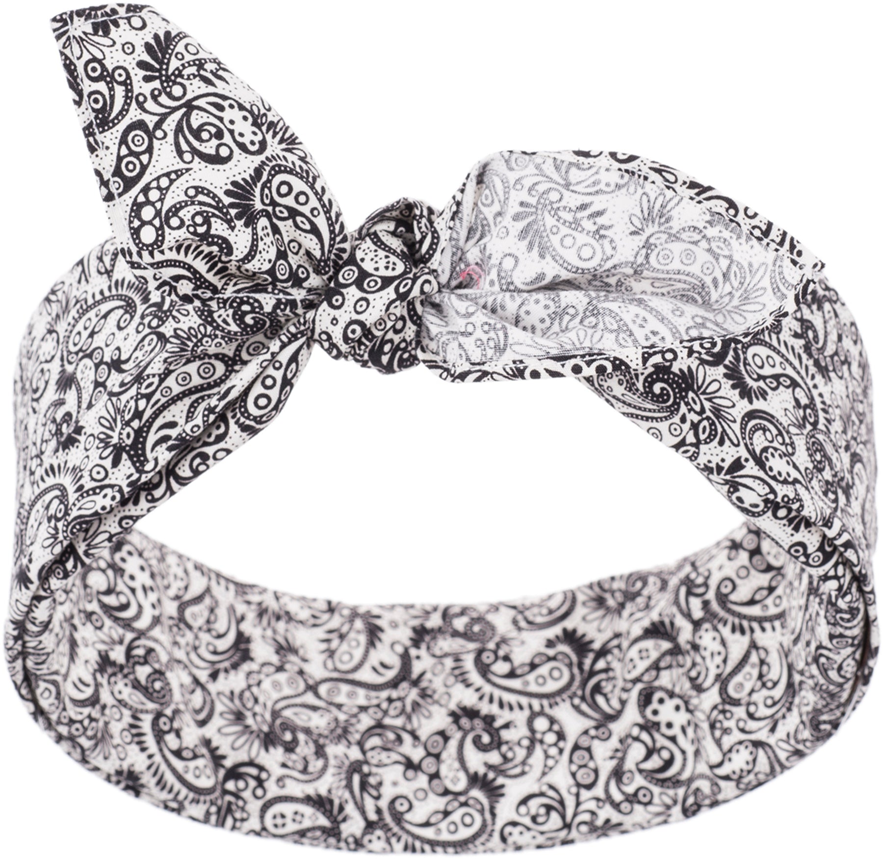 Kuestenluder_ALMY_SALL_PAISLEY_Vintage_Pin_Up_Nickituch_BANDANA_-_Schwarz-Weiss_killer_kirsche