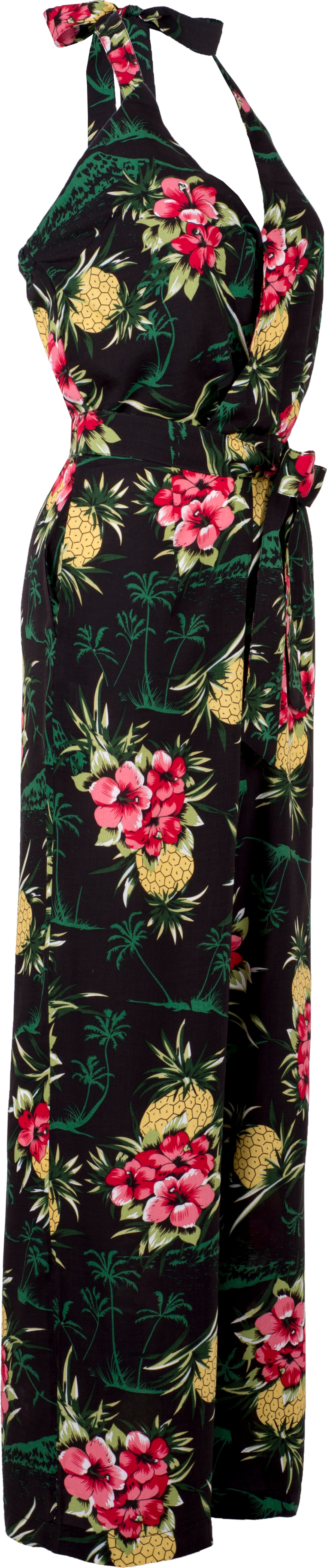 Kuestenluder_ALUNA_Hibiskus_ANANAS_Palmen_V-Neck_JUMPSUIT_Overall-3