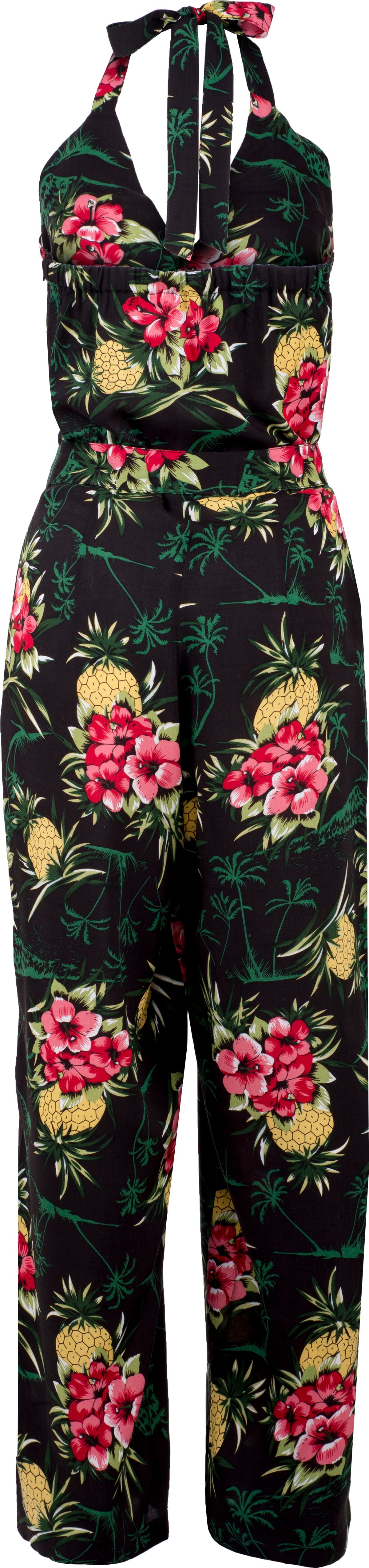 Kuestenluder_ALUNA_Hibiskus_ANANAS_Palmen_V-Neck_JUMPSUIT_Overall-4