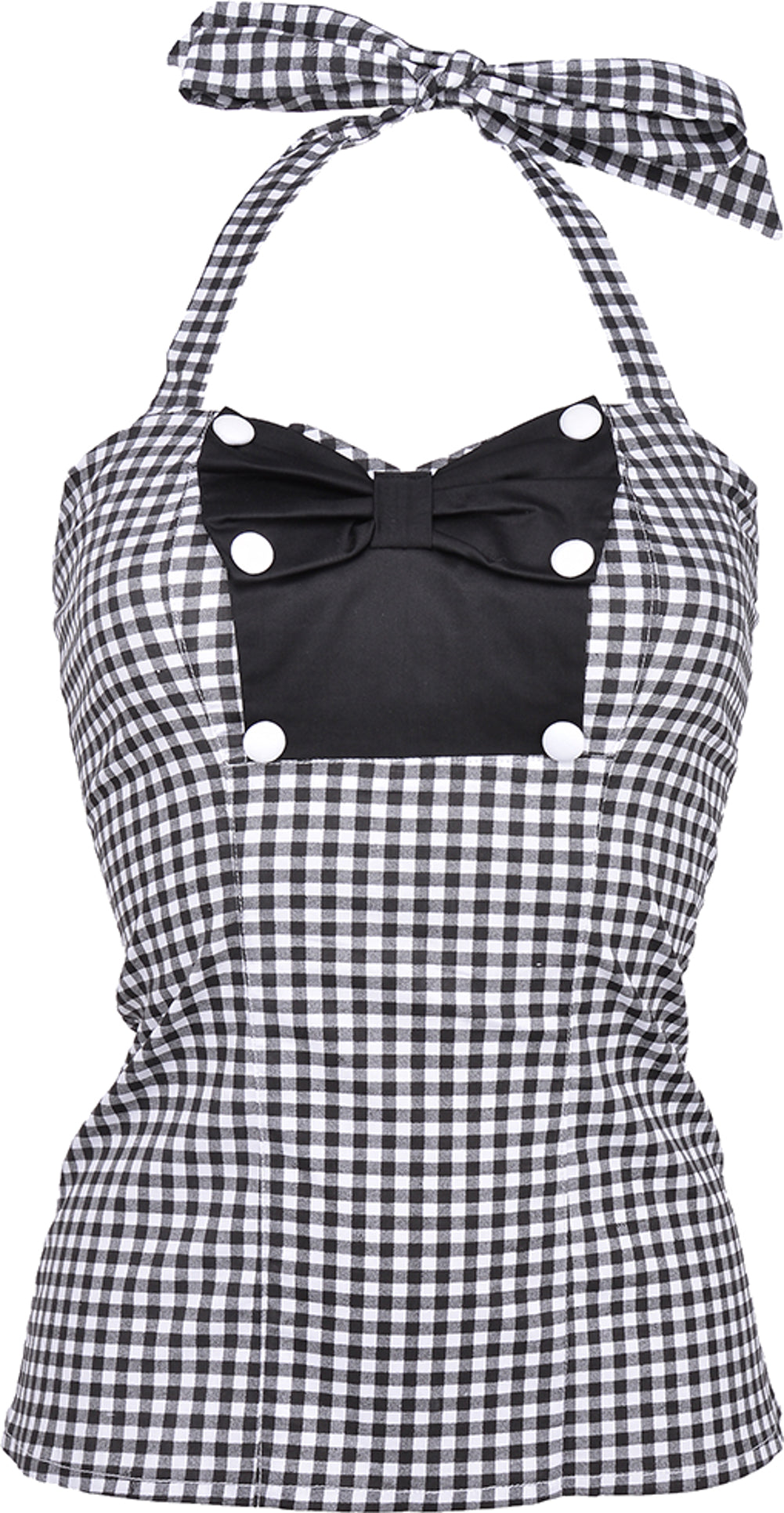 Kuestenluder_AMBER_50s_GINGHAM_Bow_Neckholder_TOPnUwEKJCKPjIDE