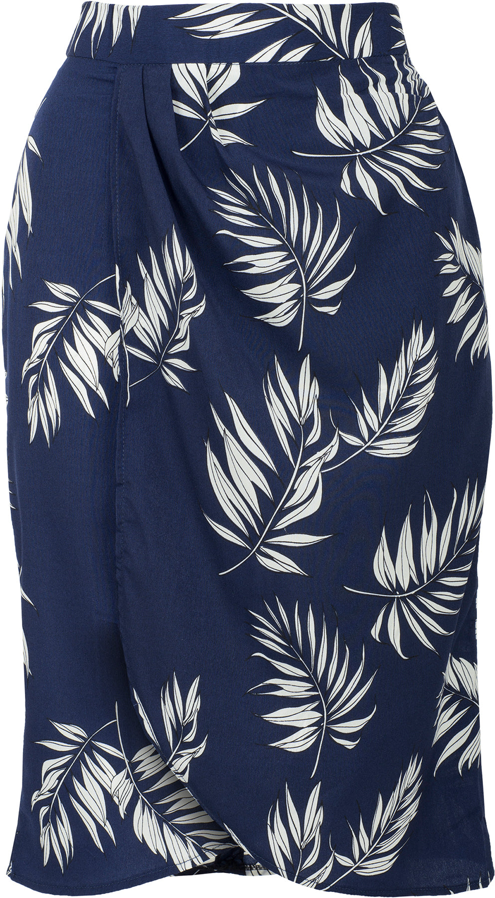Kuestenluder_AOLANI_Tropical_PALM_LEAF_Palmenblaetter_SARONG_Rock_Blau_killer_kirsche