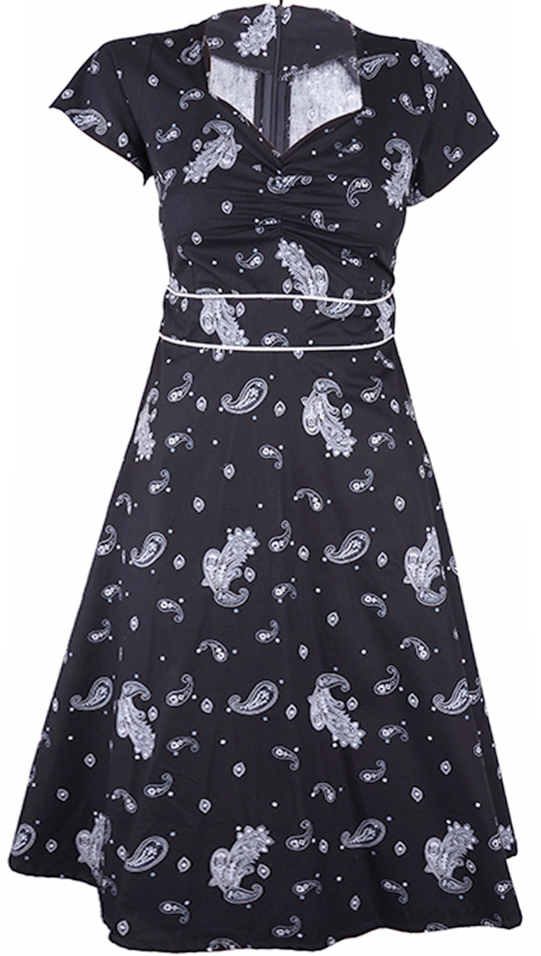 Kuestenluder_AVERY_50s_PIN_UP_Fifties_PAISLEY_Dress_Kleid