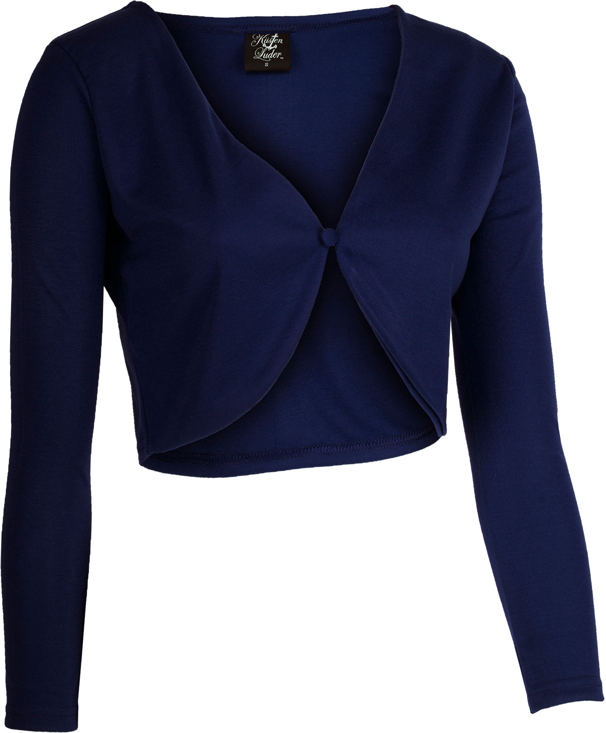 Kuestenluder_BABETH_Vintage_Basic_Jacke_RETRO_Langarm_BOLERO_-_Dunkelblau_03