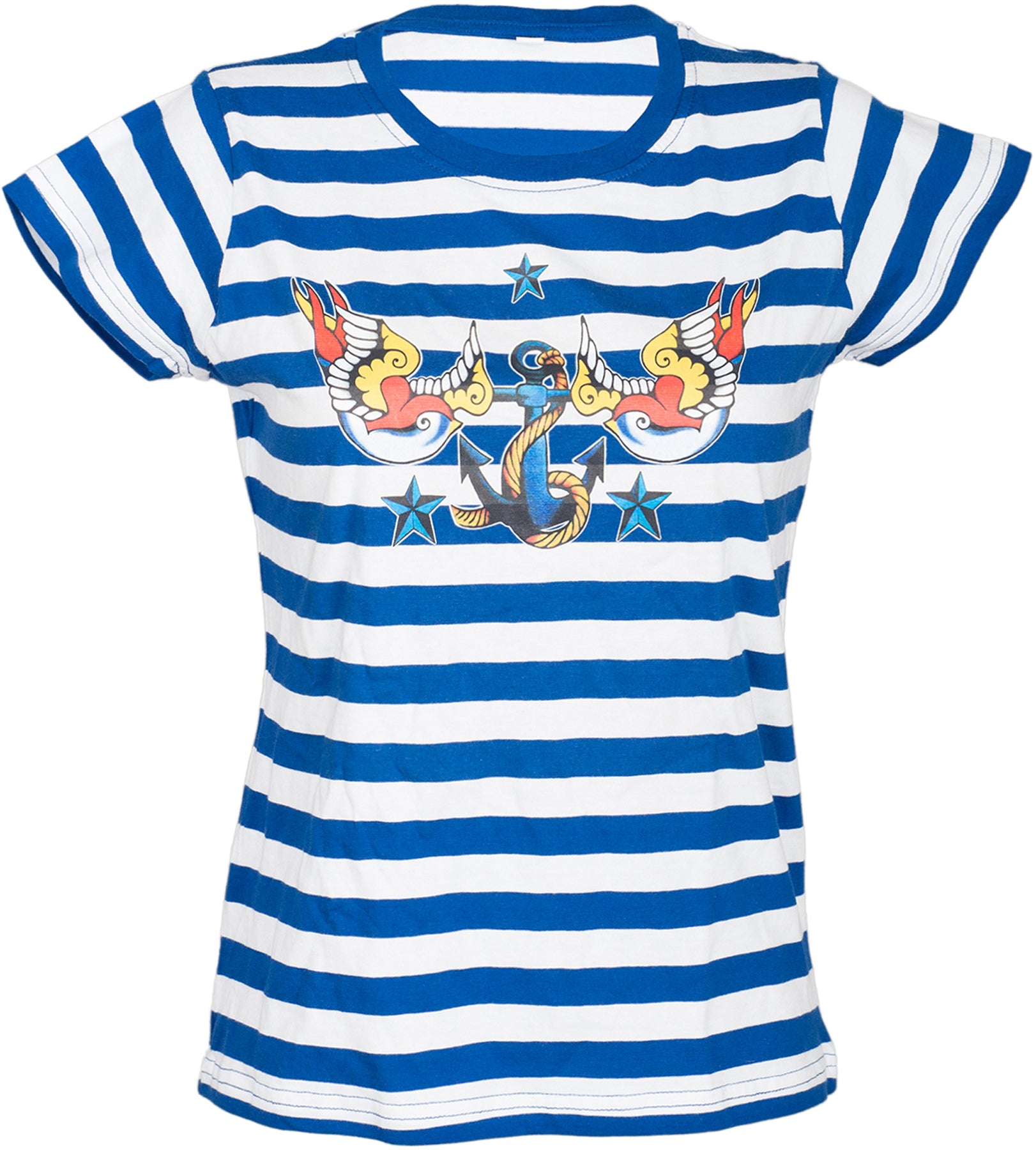 Kuestenluder_BELOVED_SWALLOWS_Nautical_Anchor_ANKER_Shirt_killer_kirsche
