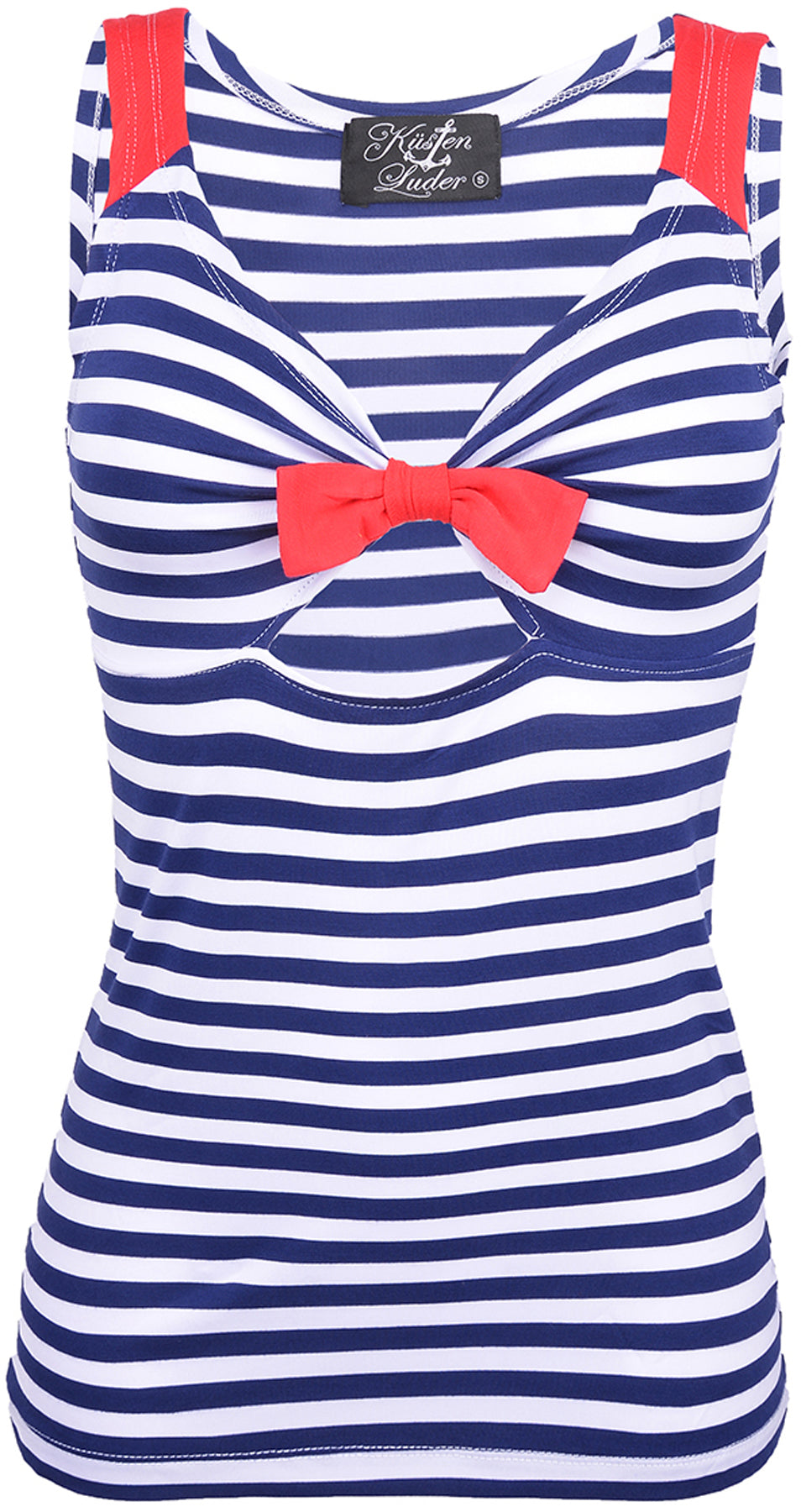 Kuestenluder_BOBBIE_Streifen_50s_Stripe_Sailor_Schleifen_Traegertop_-_Blau_Weiss__killer_kirsche5cAwtWt9nkqBp
