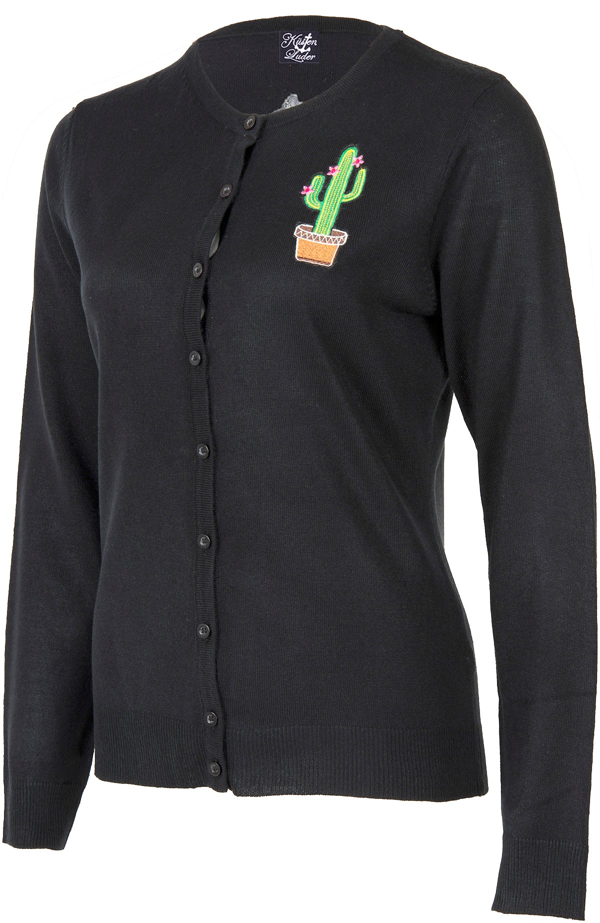 Kuestenluder_CACTUS_Kaktus_Vintage_CARDIGAN_Langarm_STRICKJACKE-2