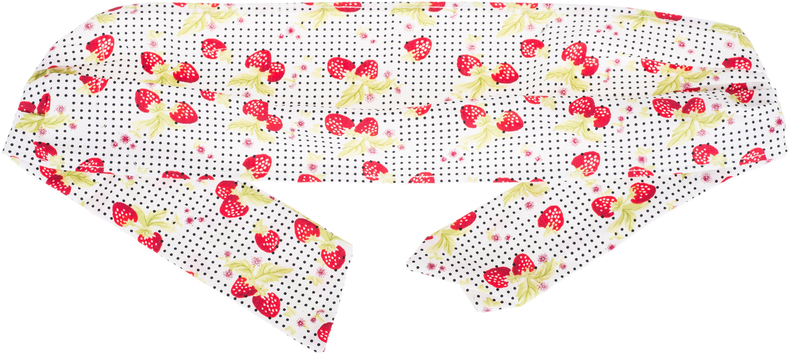 Kuestenluder_CAMILLA_Vintage_STRAWBERRY_Polka_Dot_HAARBAND_Hairband-3