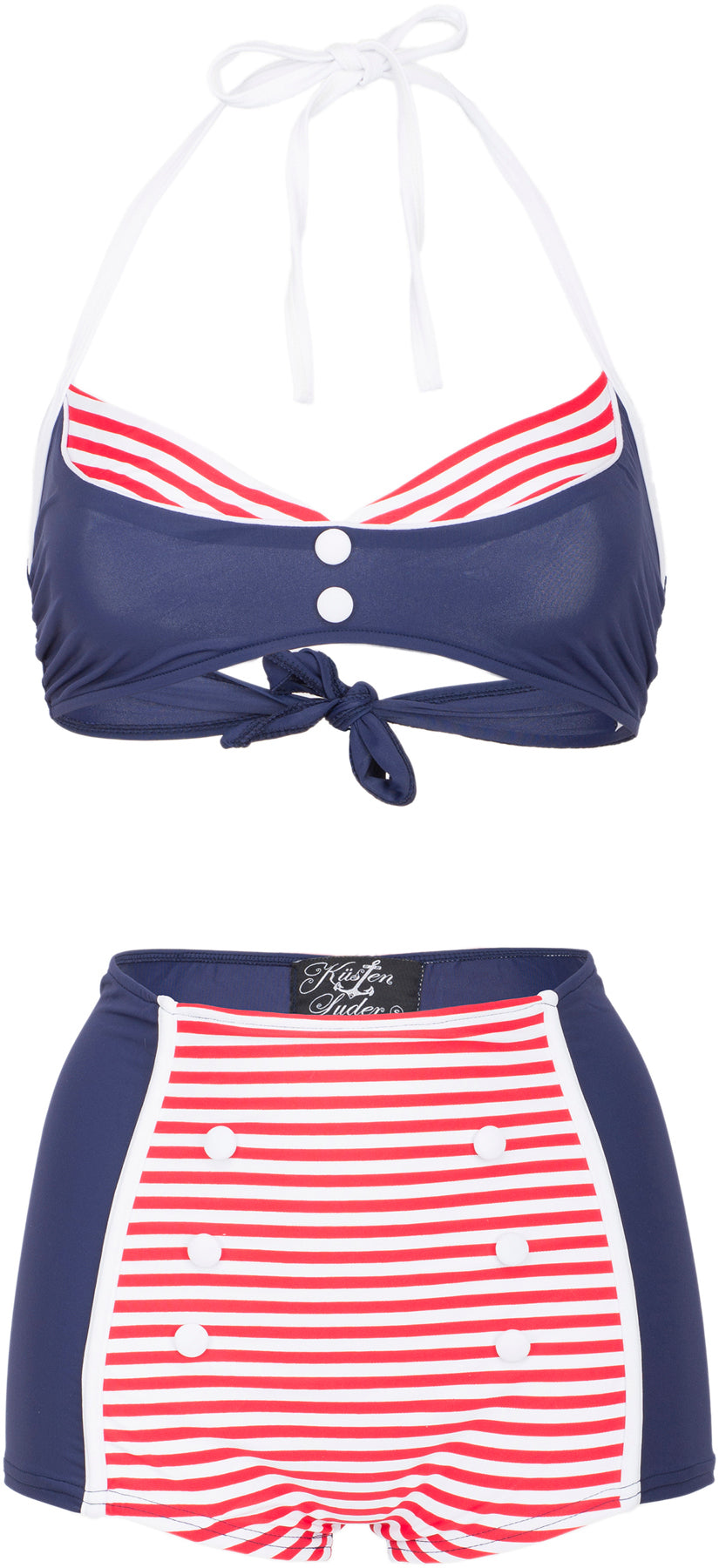 Kuestenluder_CANDIE_50s_Sailor_Striped_Vintage_Nautical_Pin_Up_BIKINI_Set_killer_kische