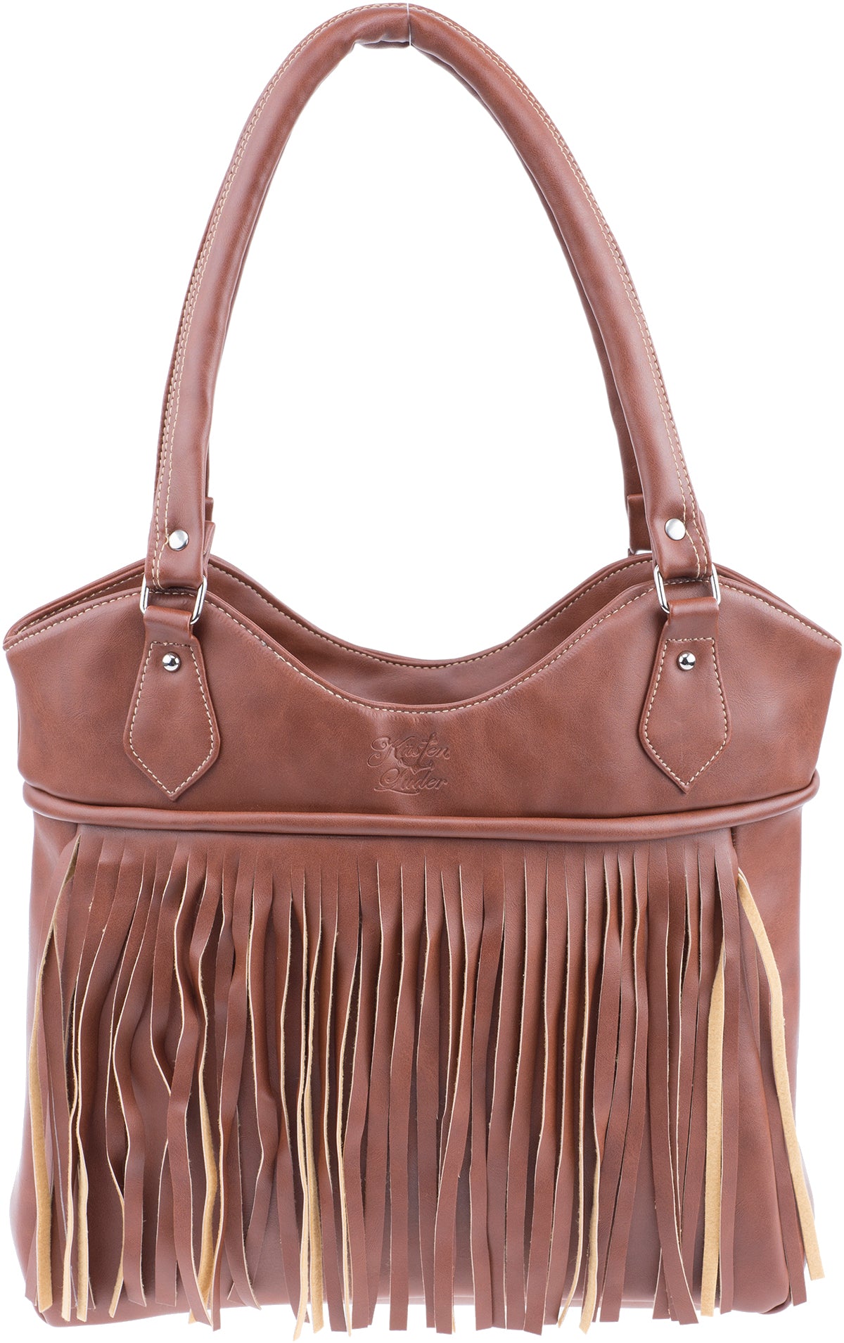 Kuestenluder_CARLA_Vintage_Logo_Boho_FRANSENTASCHE_Tasche_braunaiTt96qoEcZHV